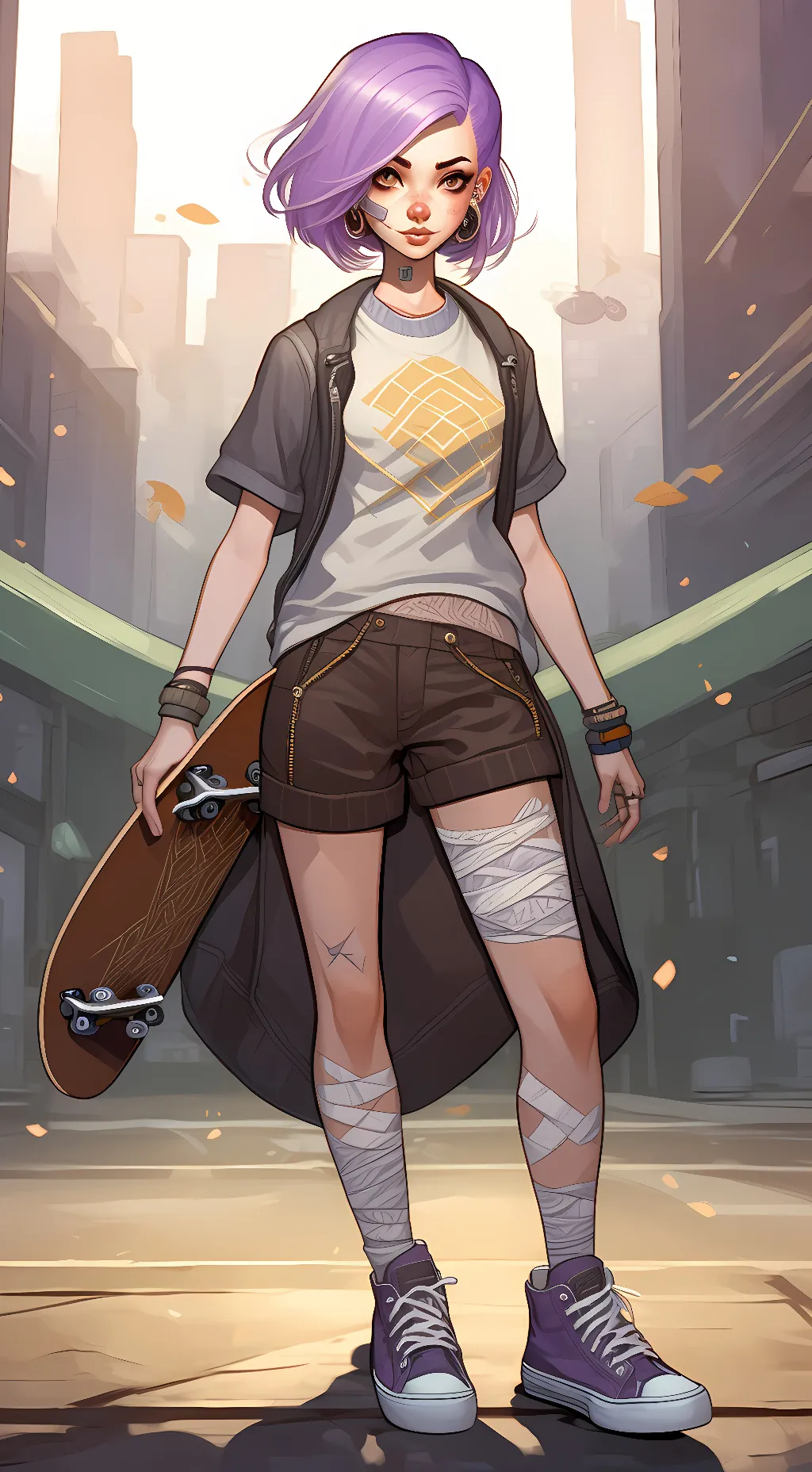 ai character: Yuki Tasha   background