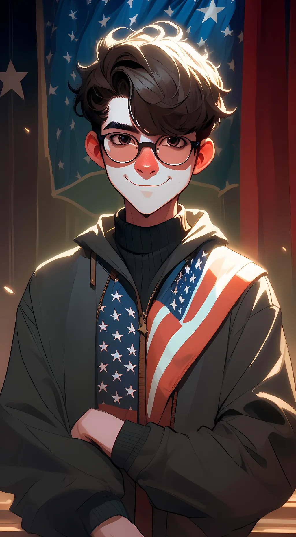 ai character: America background