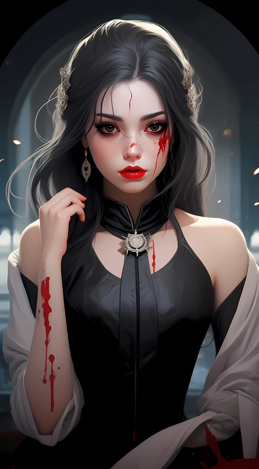 ai character: Lilly background