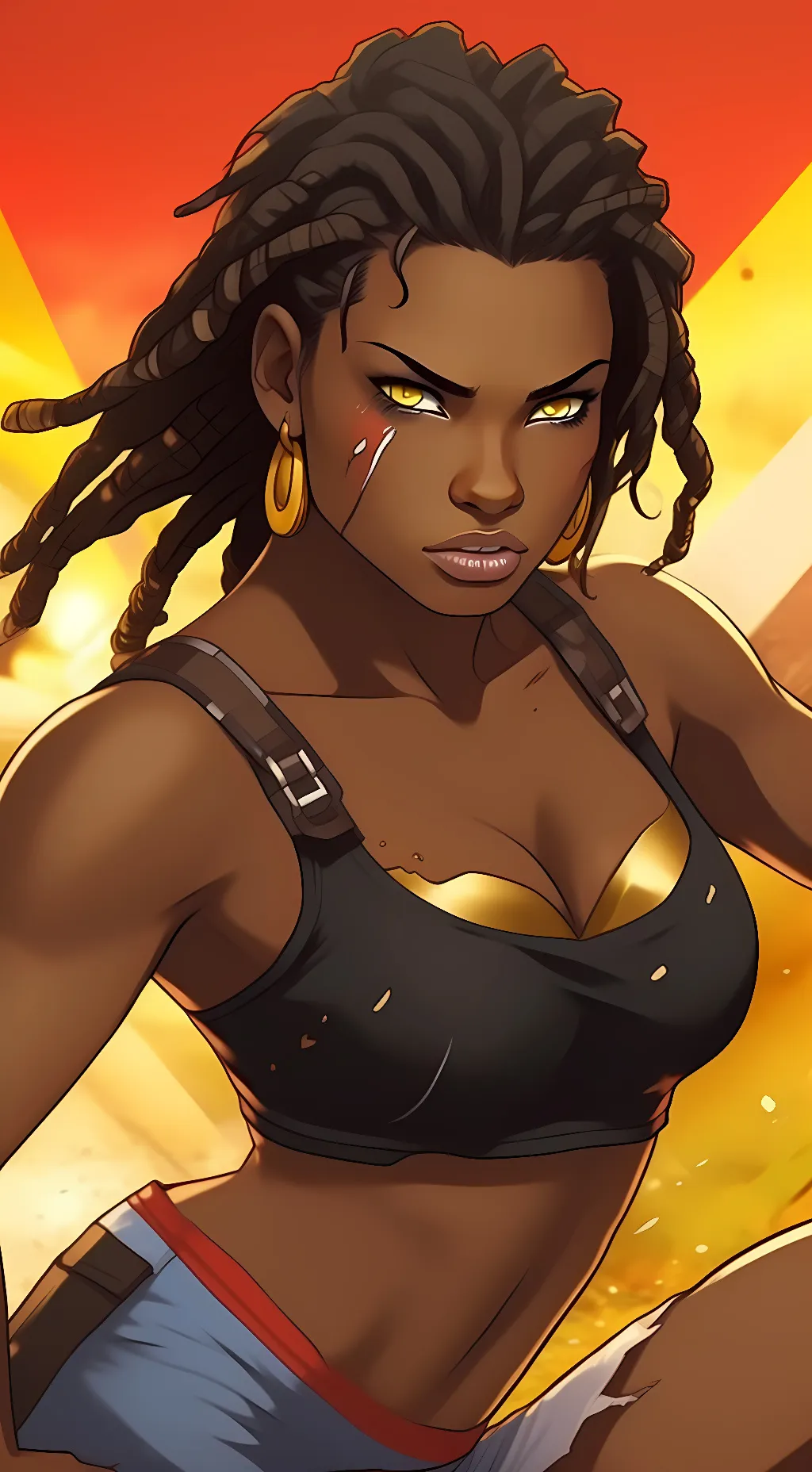 ai character: Olivia Wade background