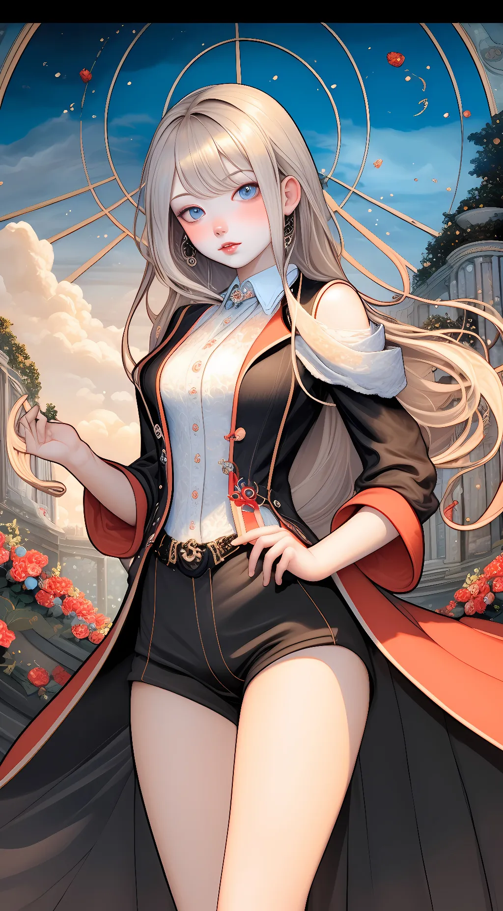 ai character: Escarela  background