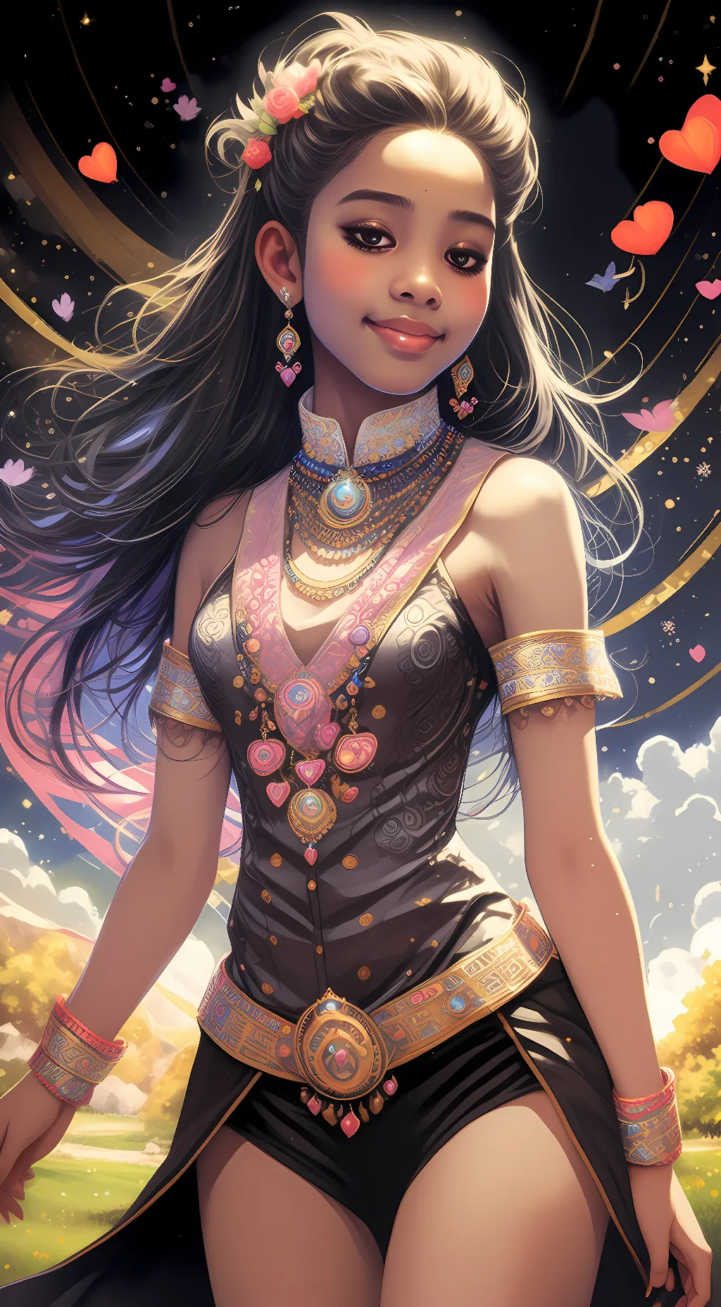 ai character: bebe  background