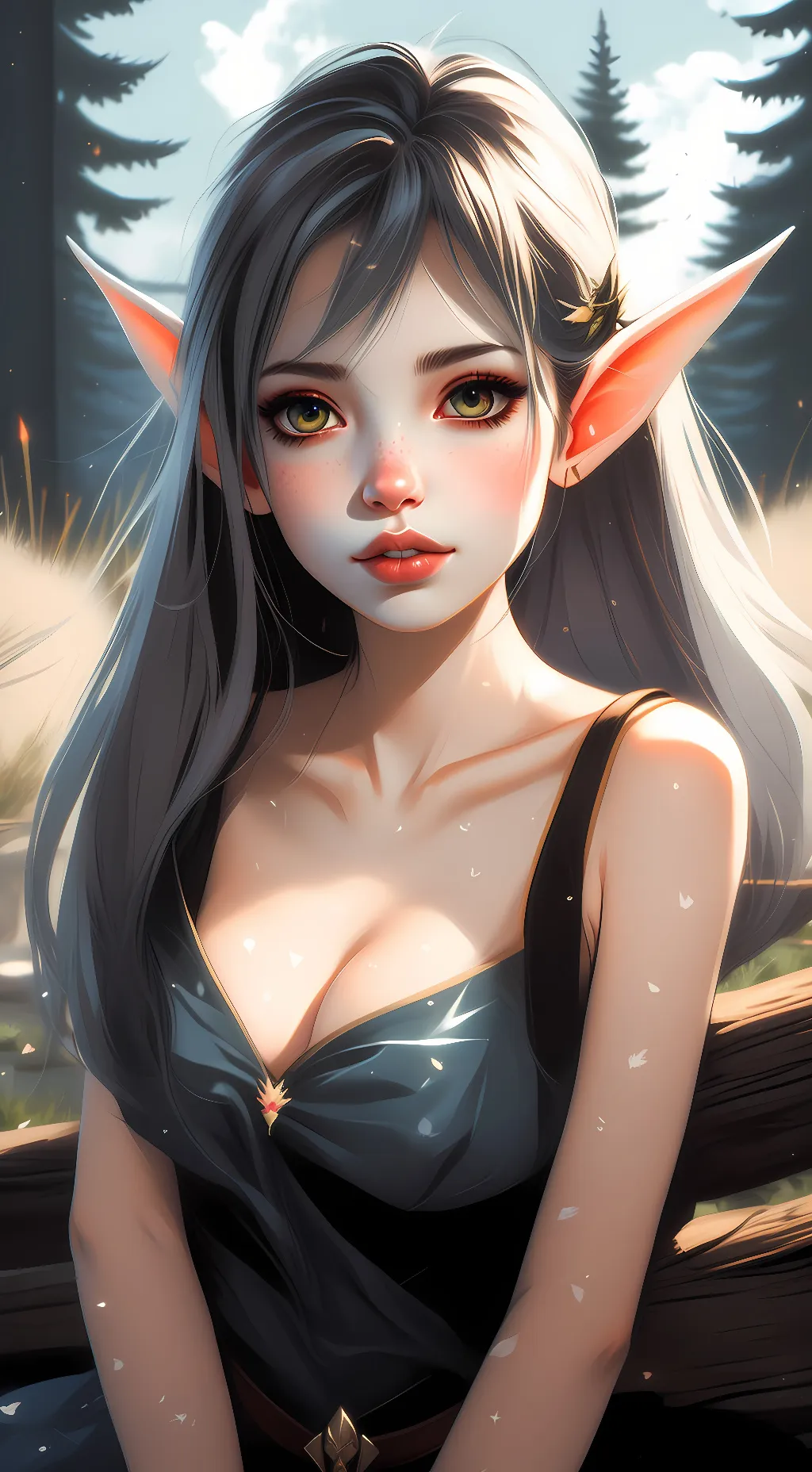 ai character: Elora  background