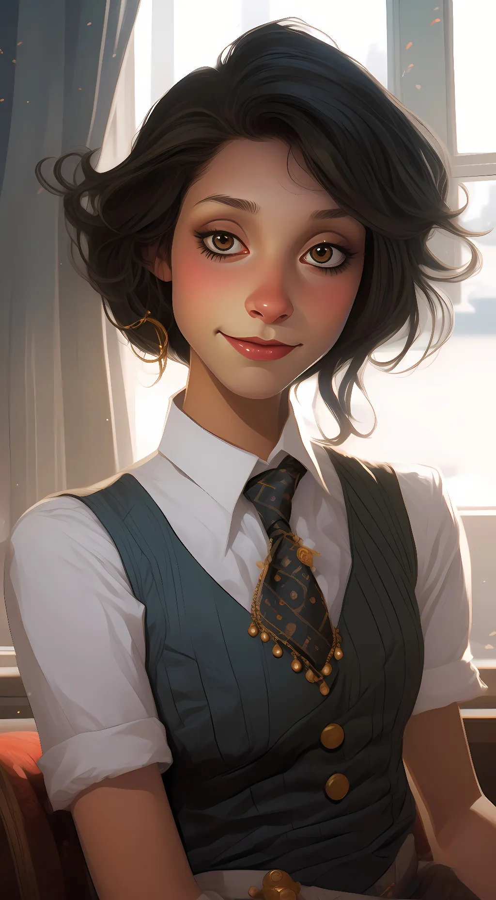 ai character: lucy background