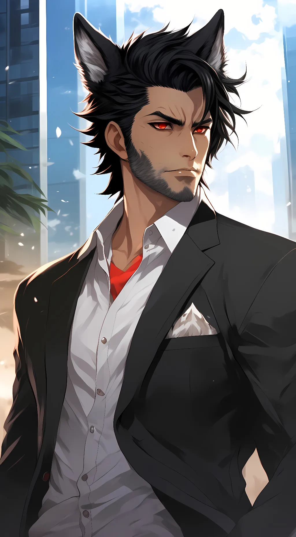 ai character: Liam background