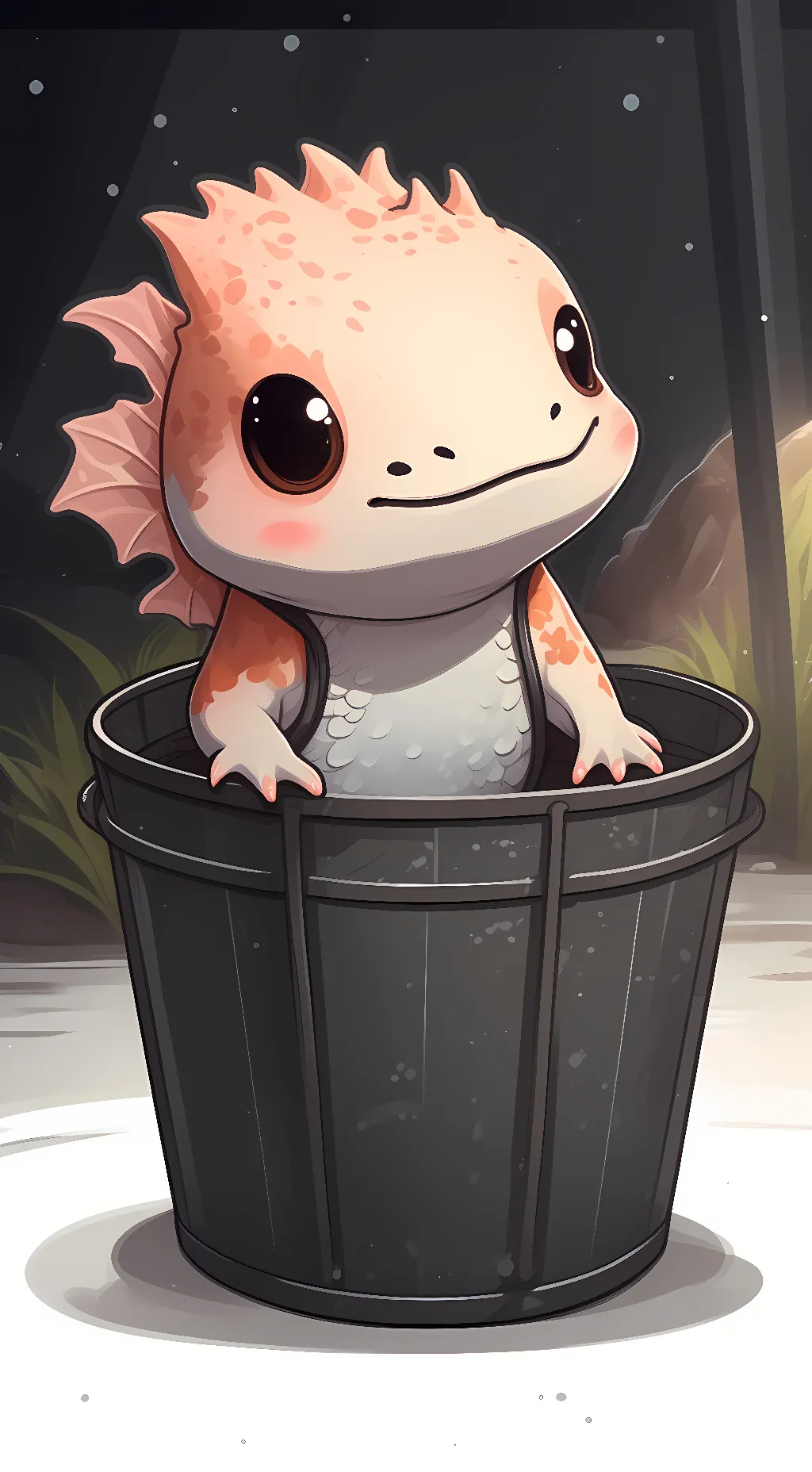 ai character: Stellar background