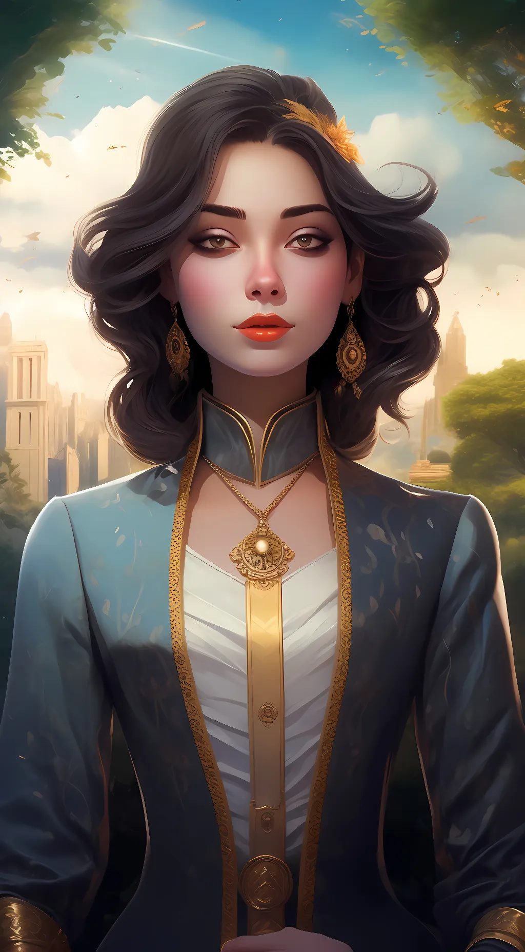 ai character: haizlynn whittaker background