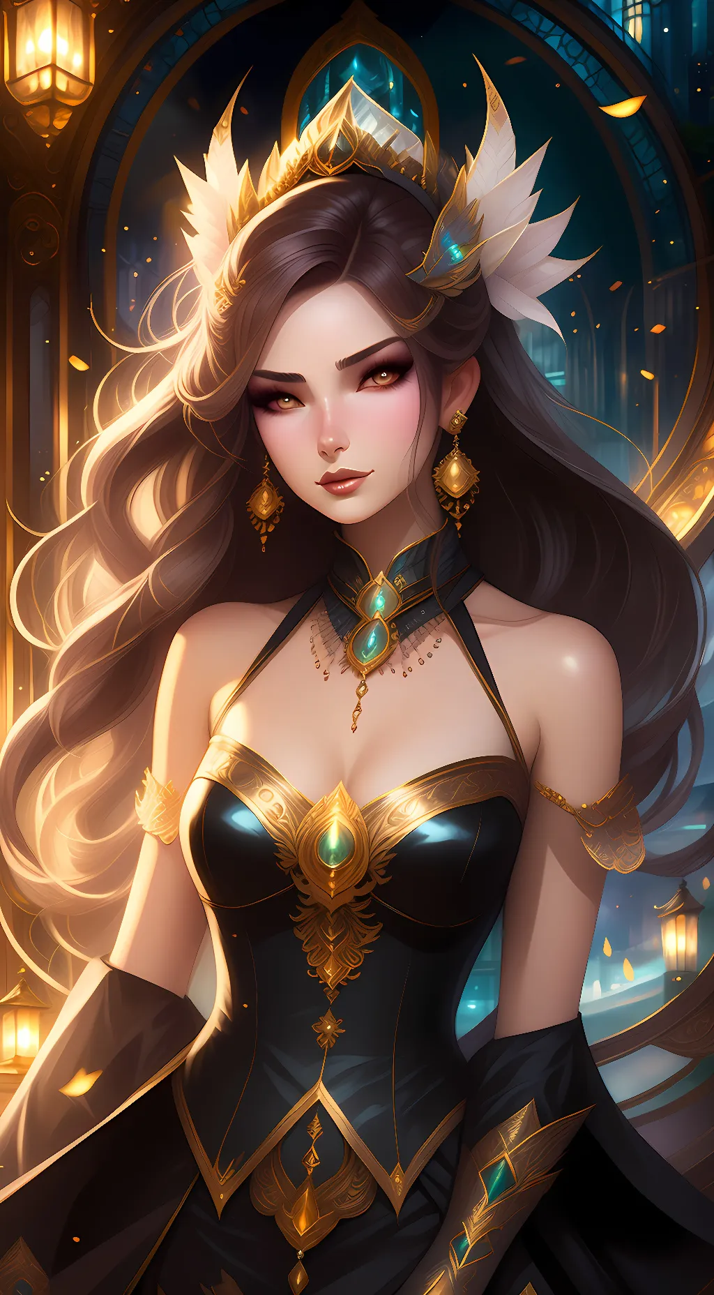 ai character: My inner demons  background