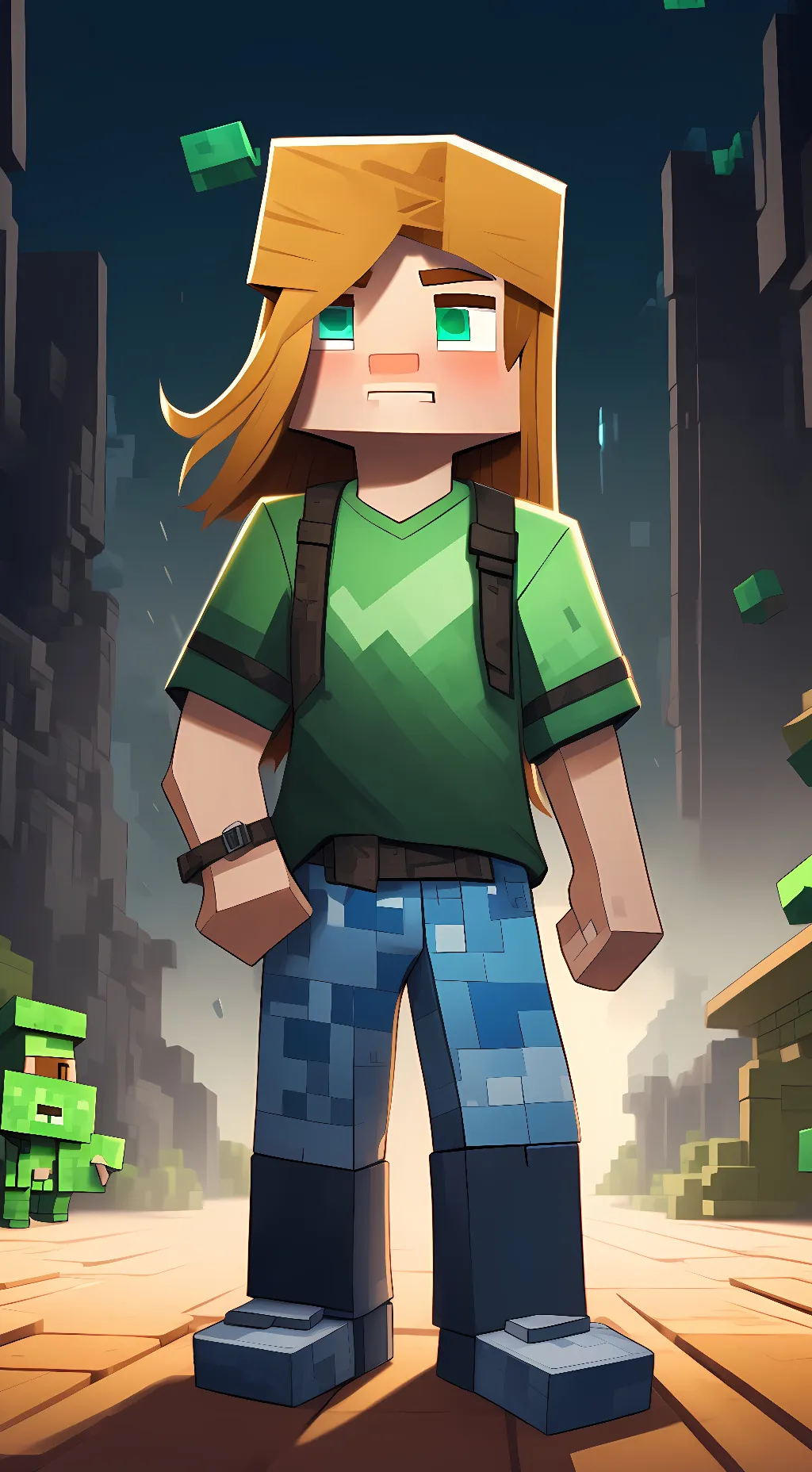 ai character: Alex background