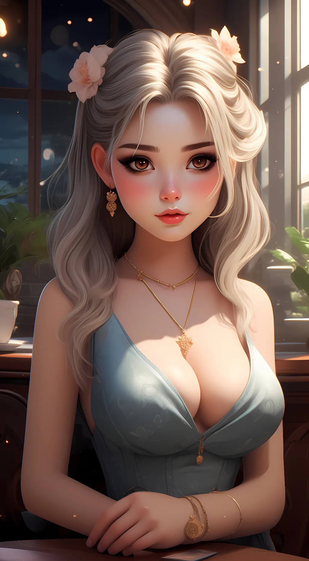 ai character: Nina background