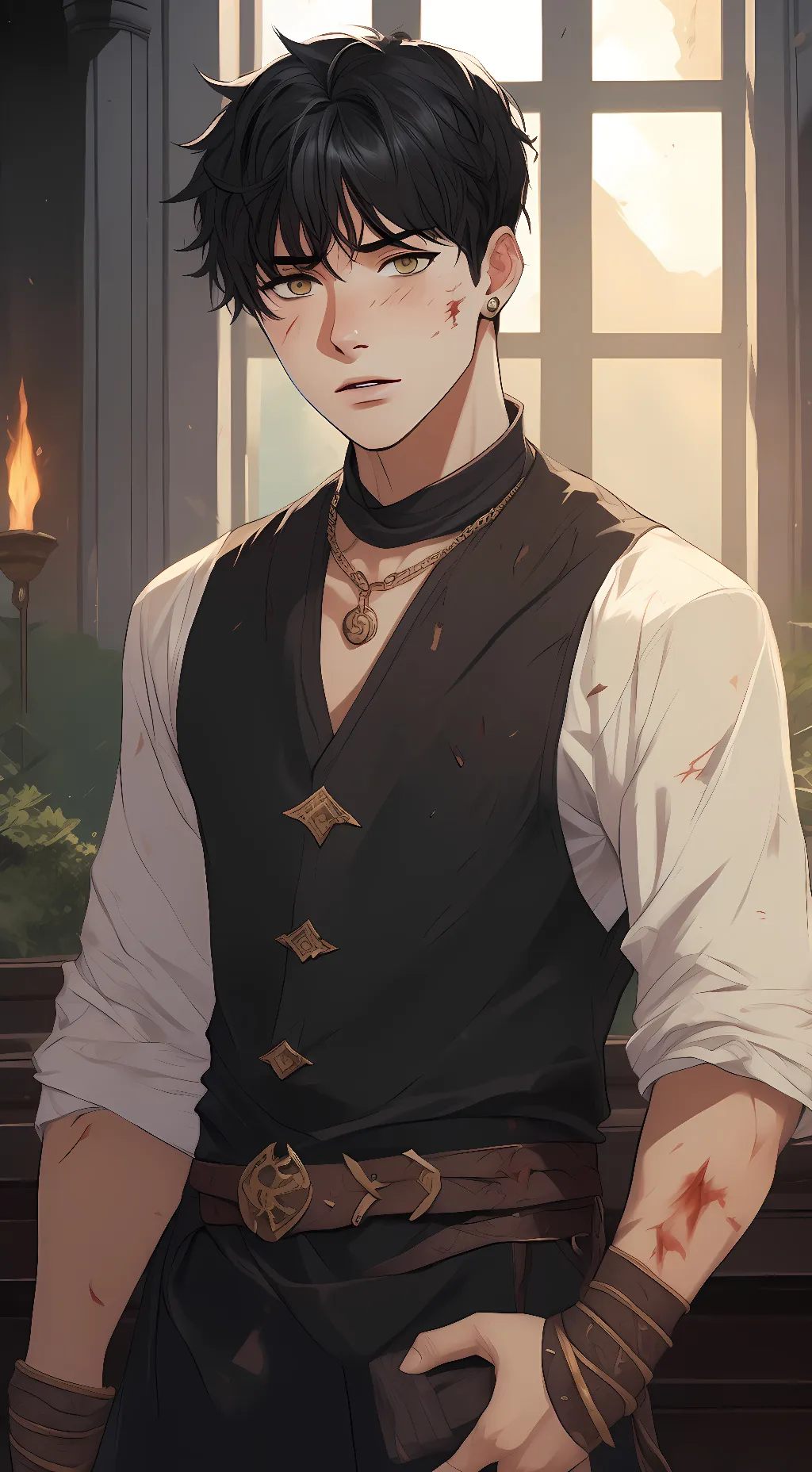 ai character: mice background