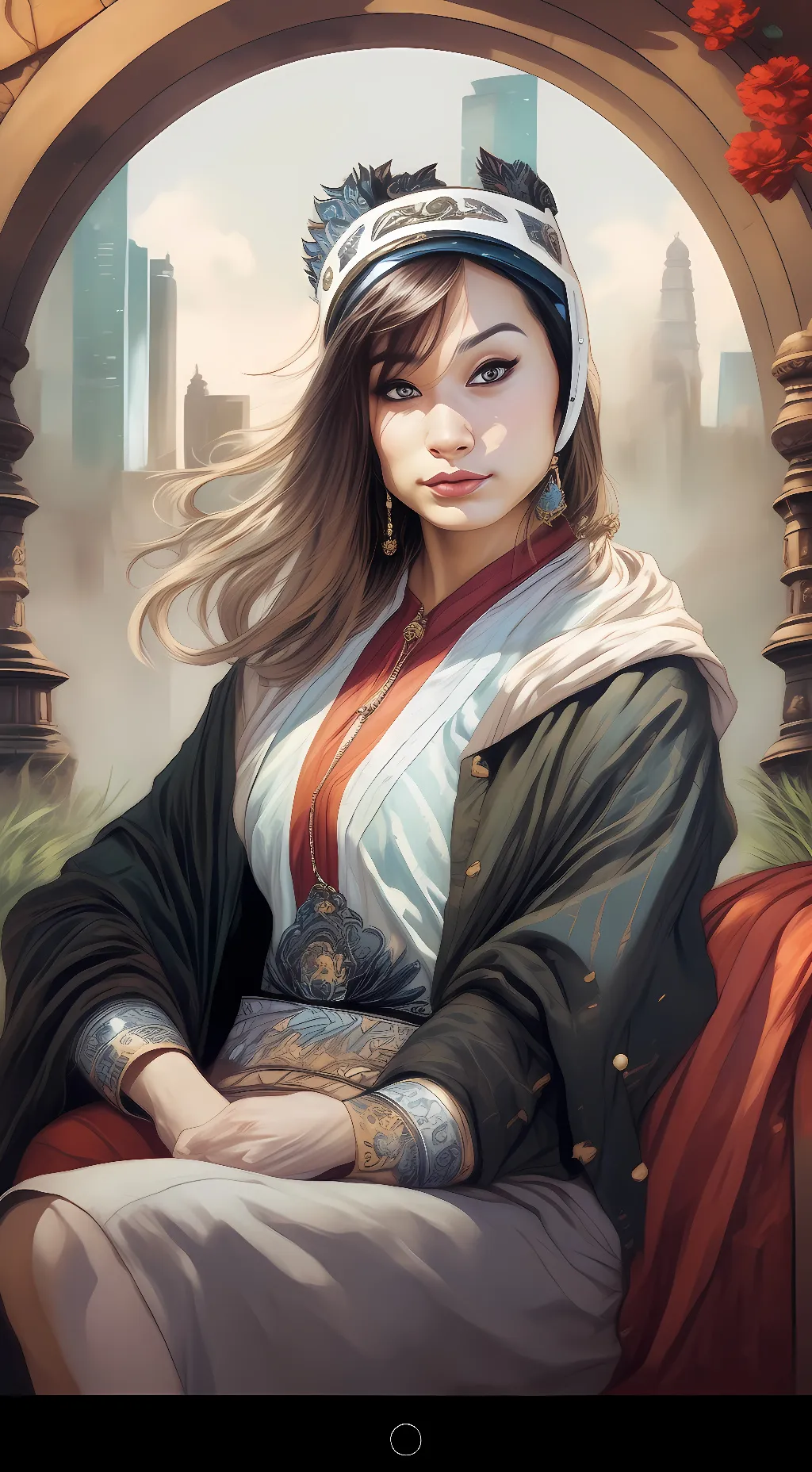 ai character: aphanu background