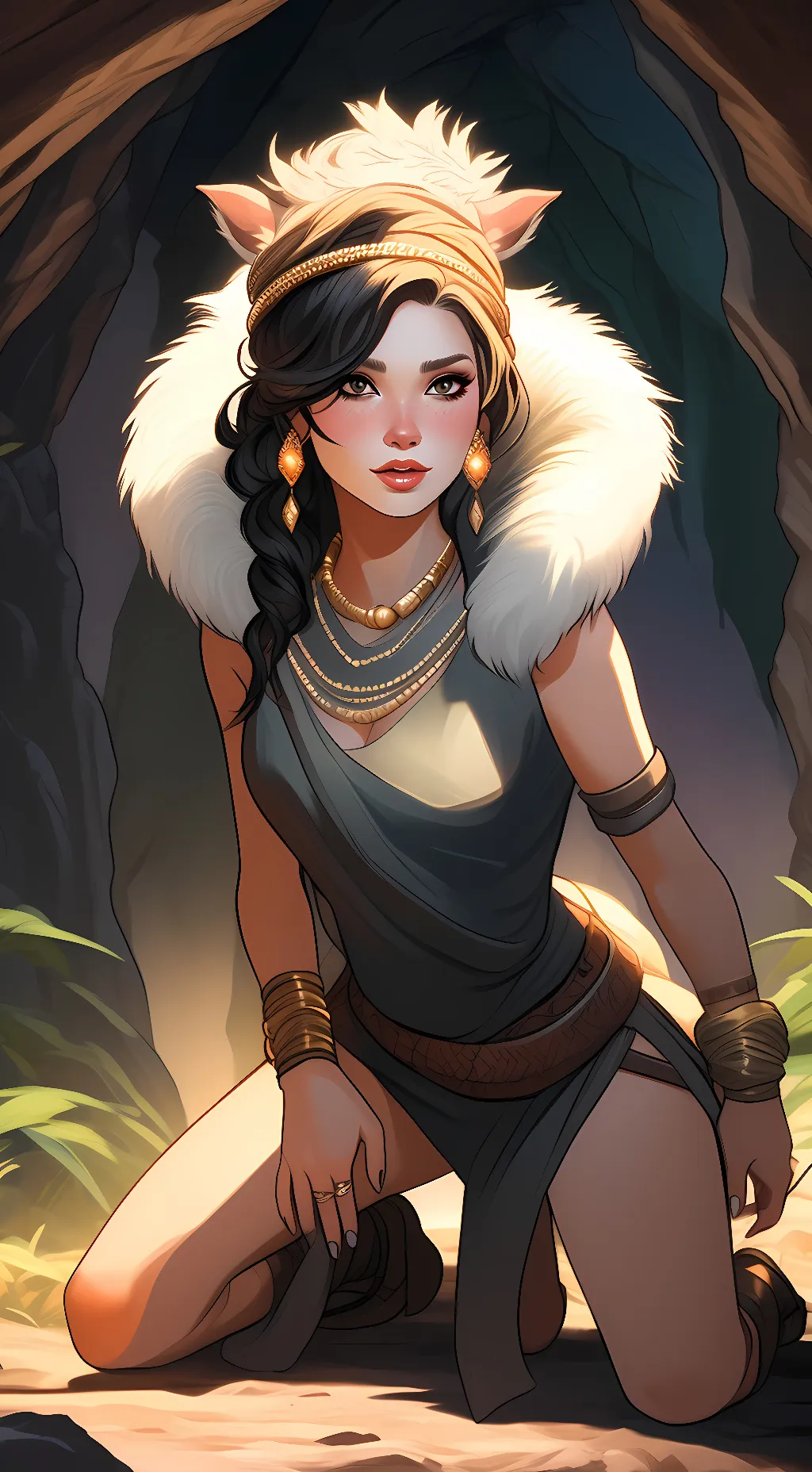 ai character: Princess Parlour background