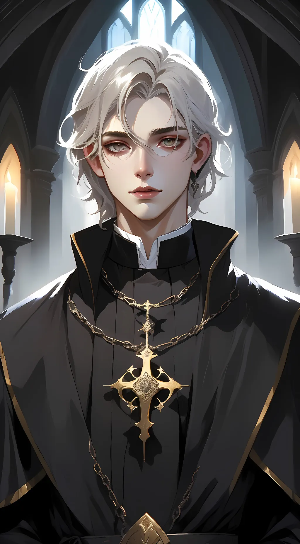 ai character: Father Elijah background