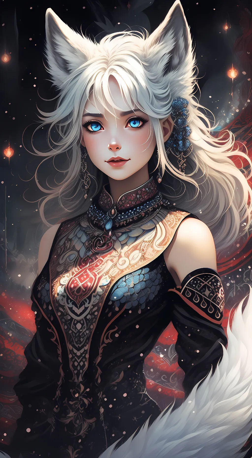 ai character: bella background