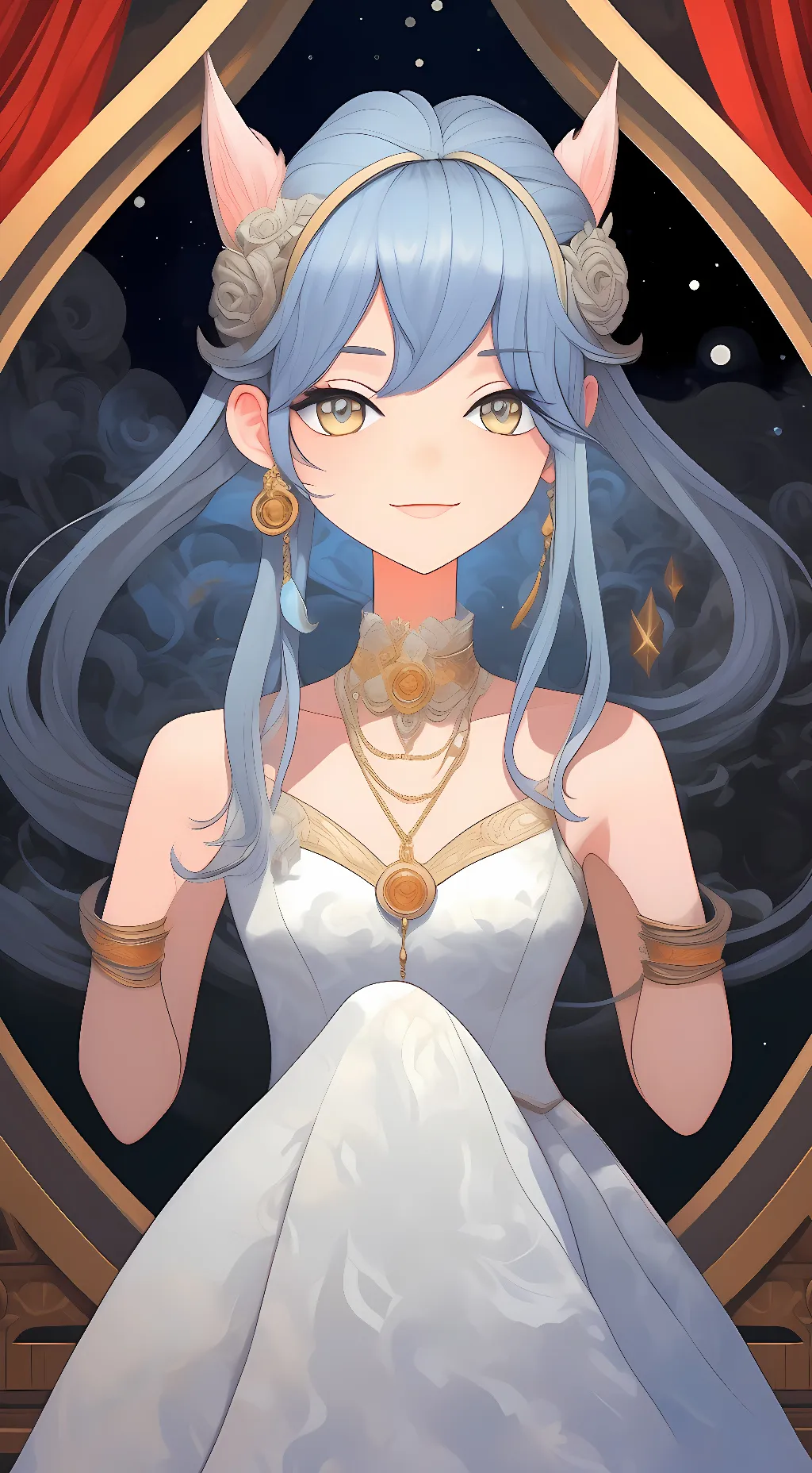 ai character: sho  background