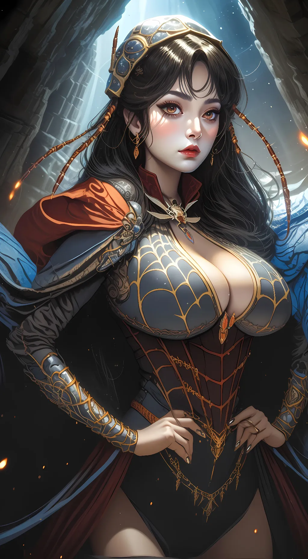 ai character: evi background