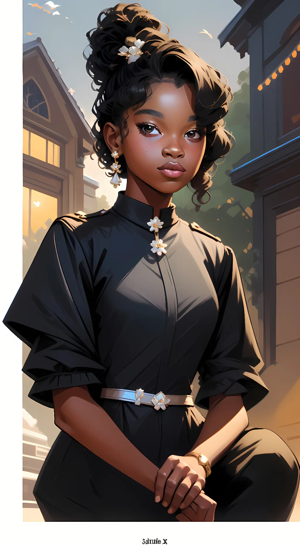 ai character: Tianna background