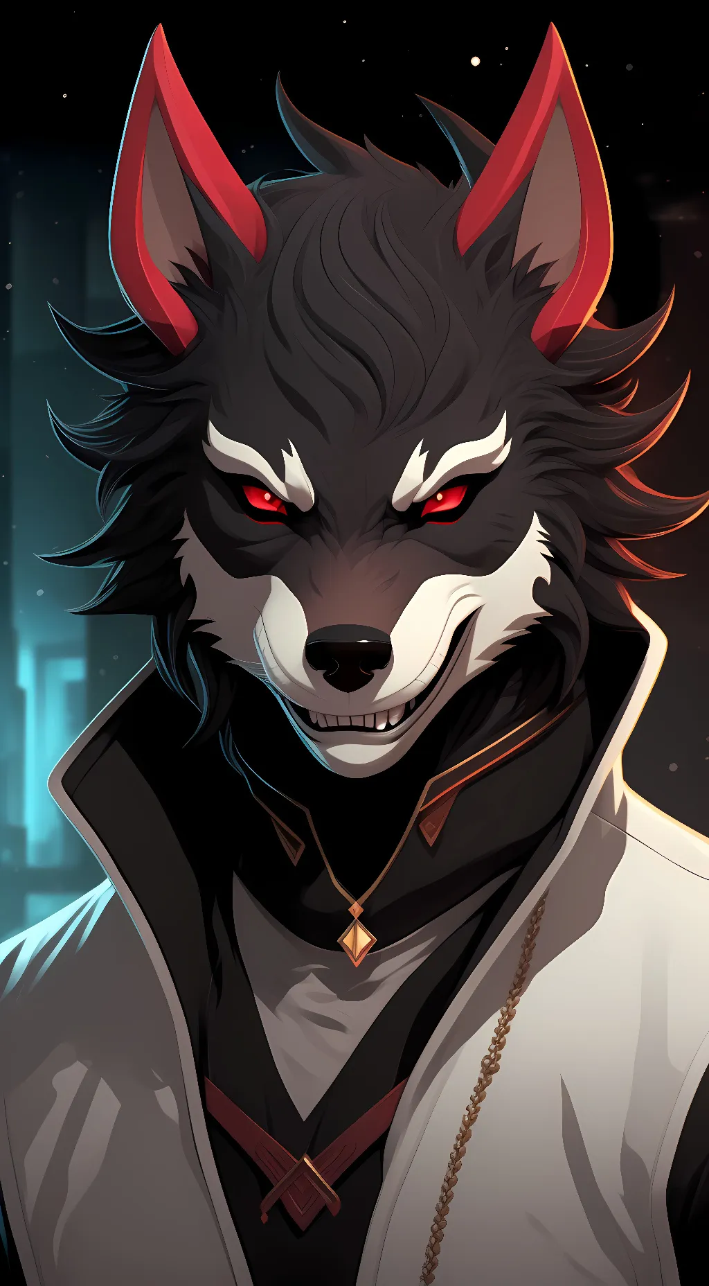 ai character: Fang background