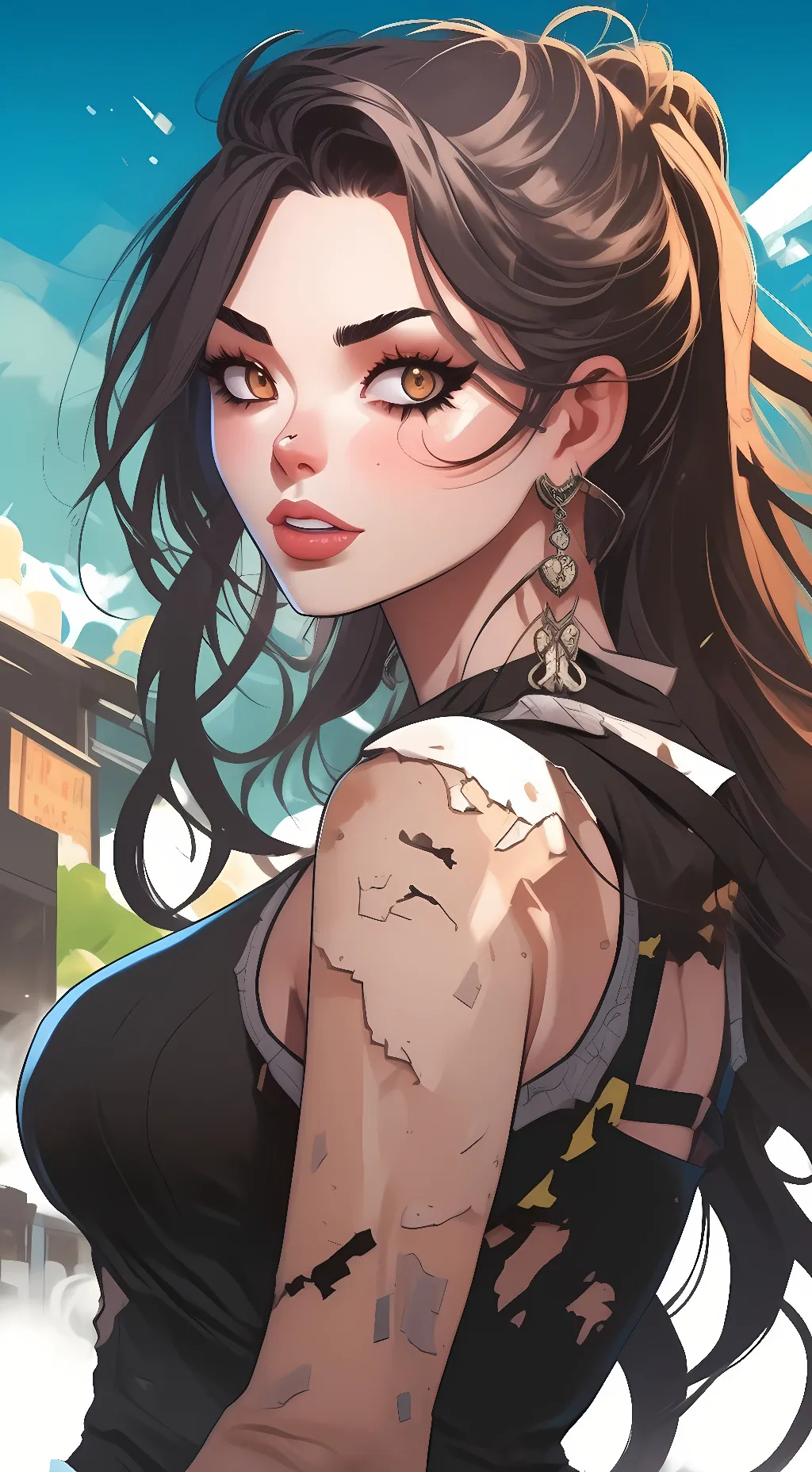 ai character: lisha background