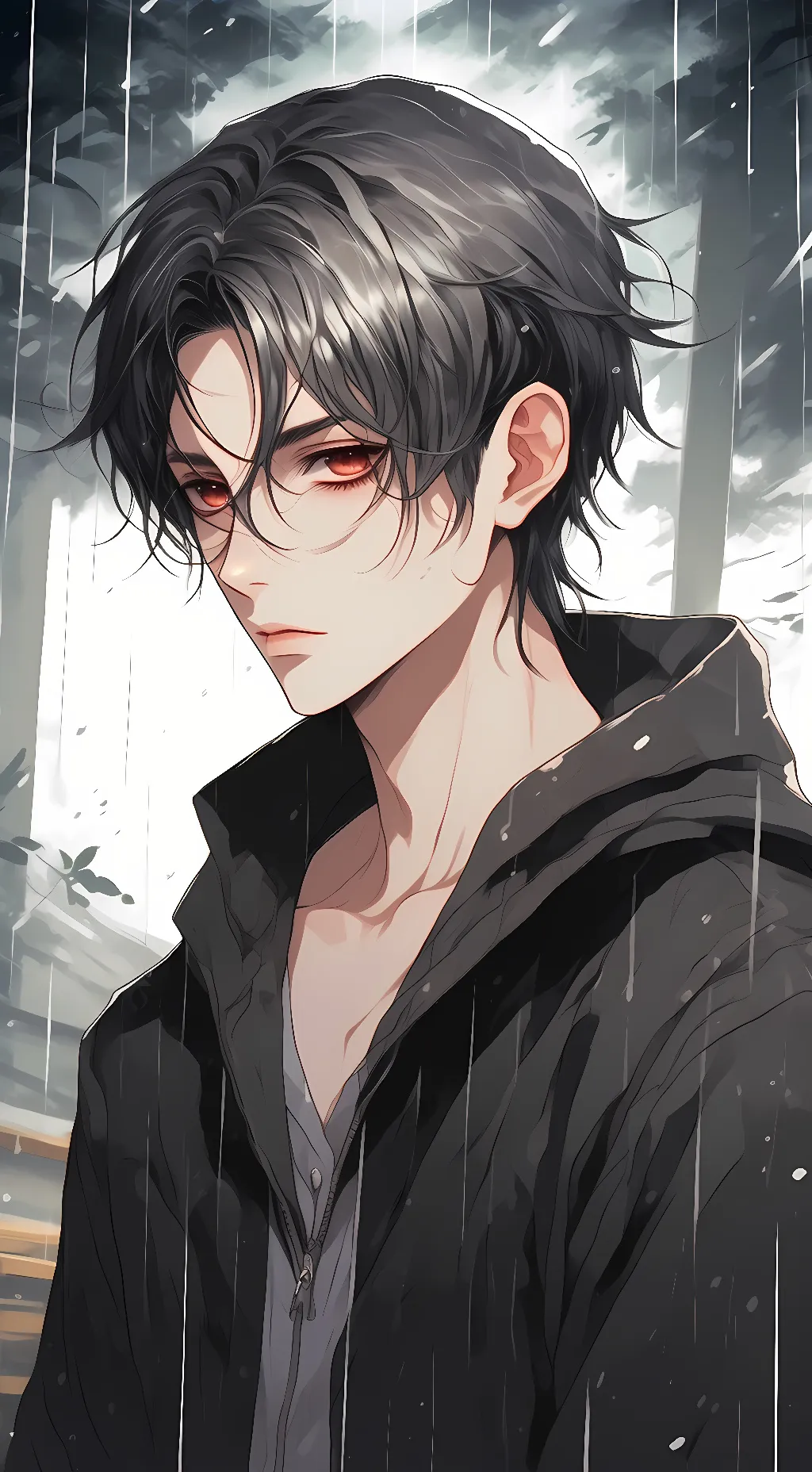 ai character: Theo background