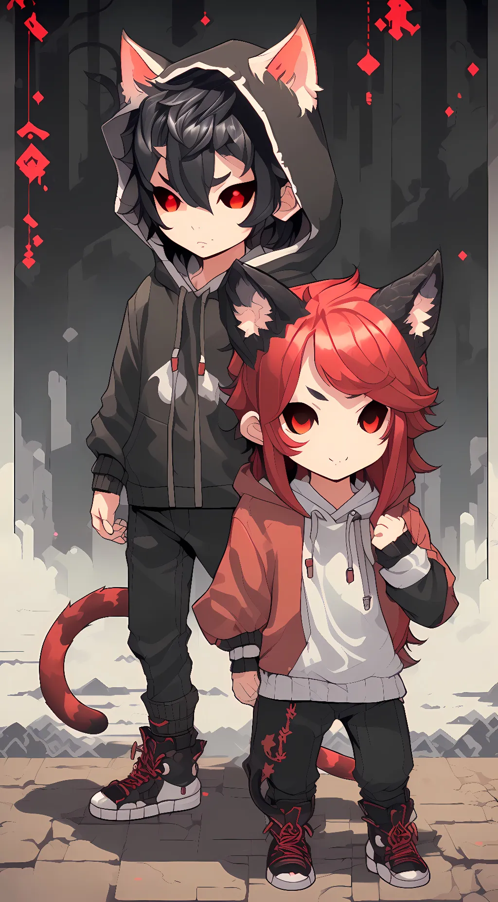 ai character: Isabelle Fox background