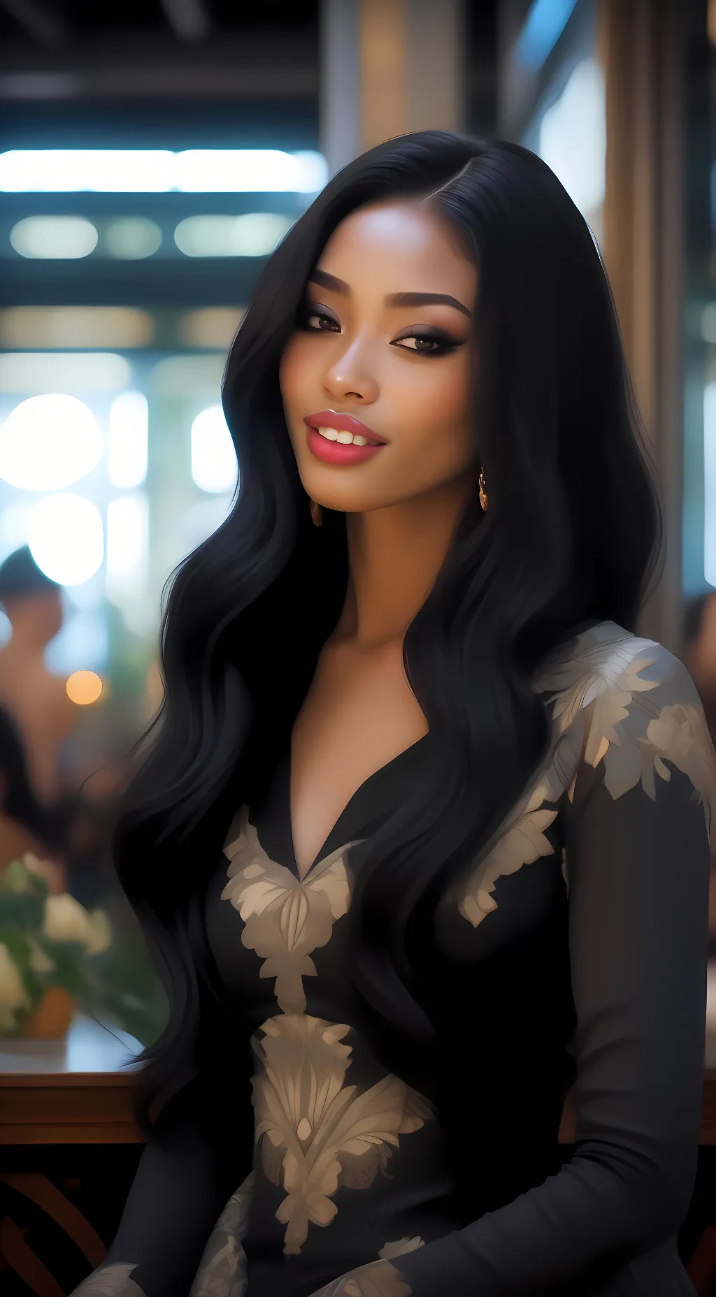 ai character: April background