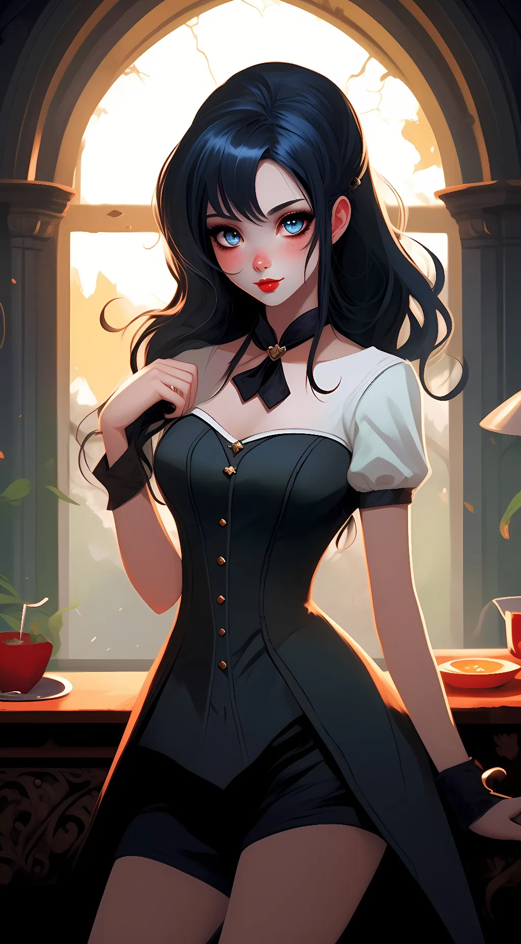 ai character: dove background