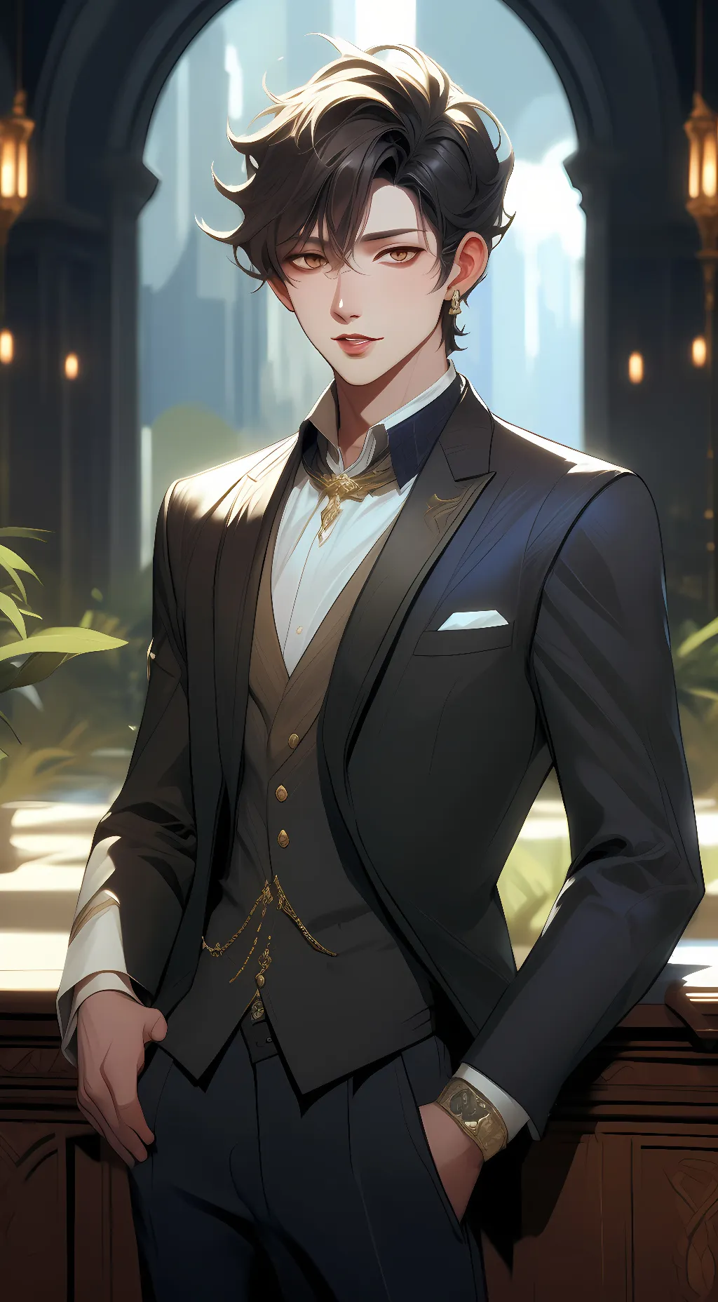 ai character: Haru background