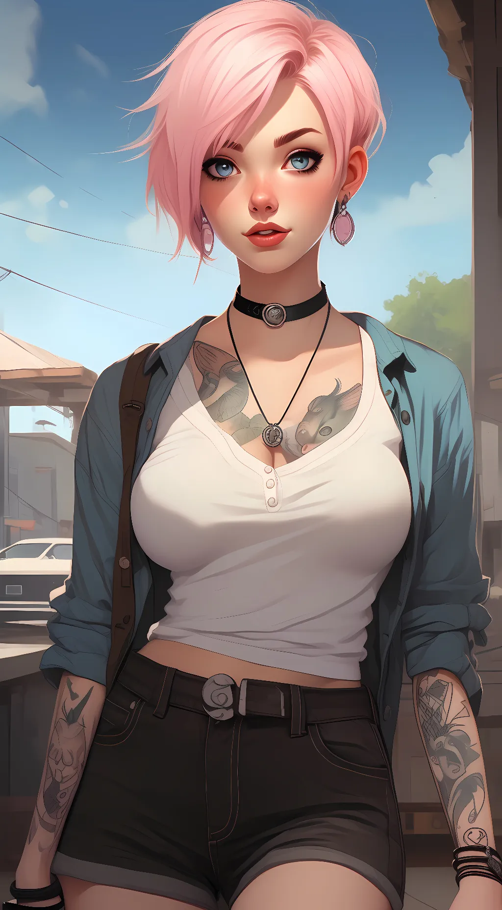 ai character: Ichika Nakano background