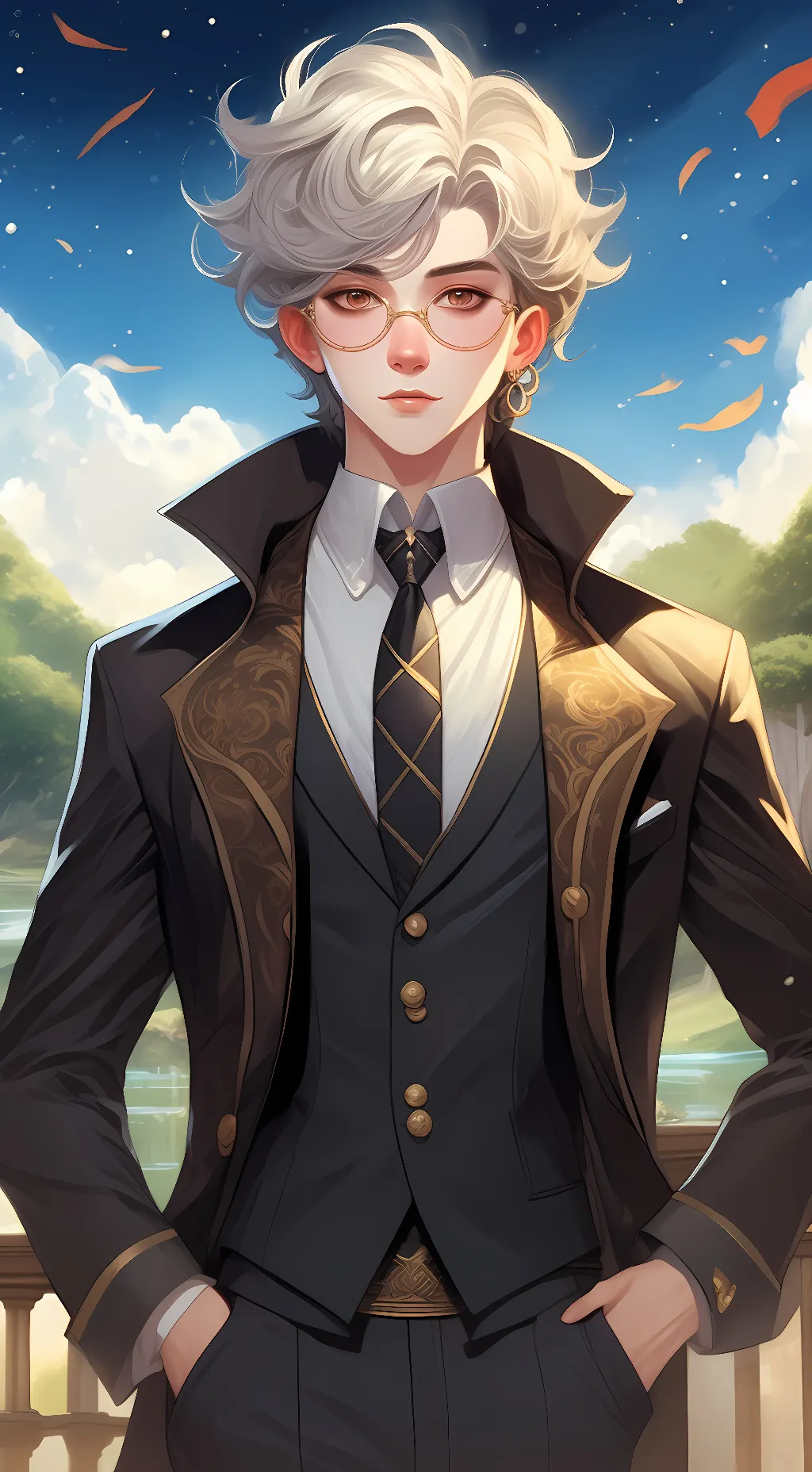 ai character: Sam deley background