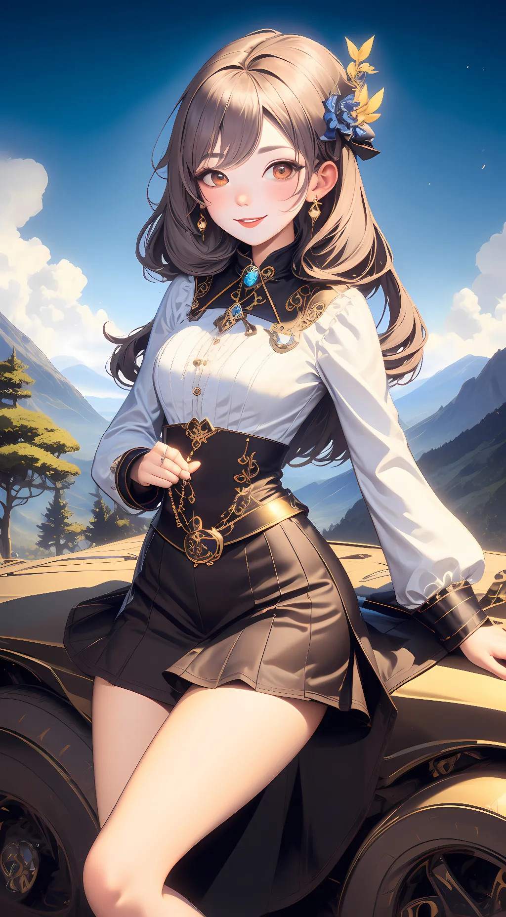 ai character: tony background