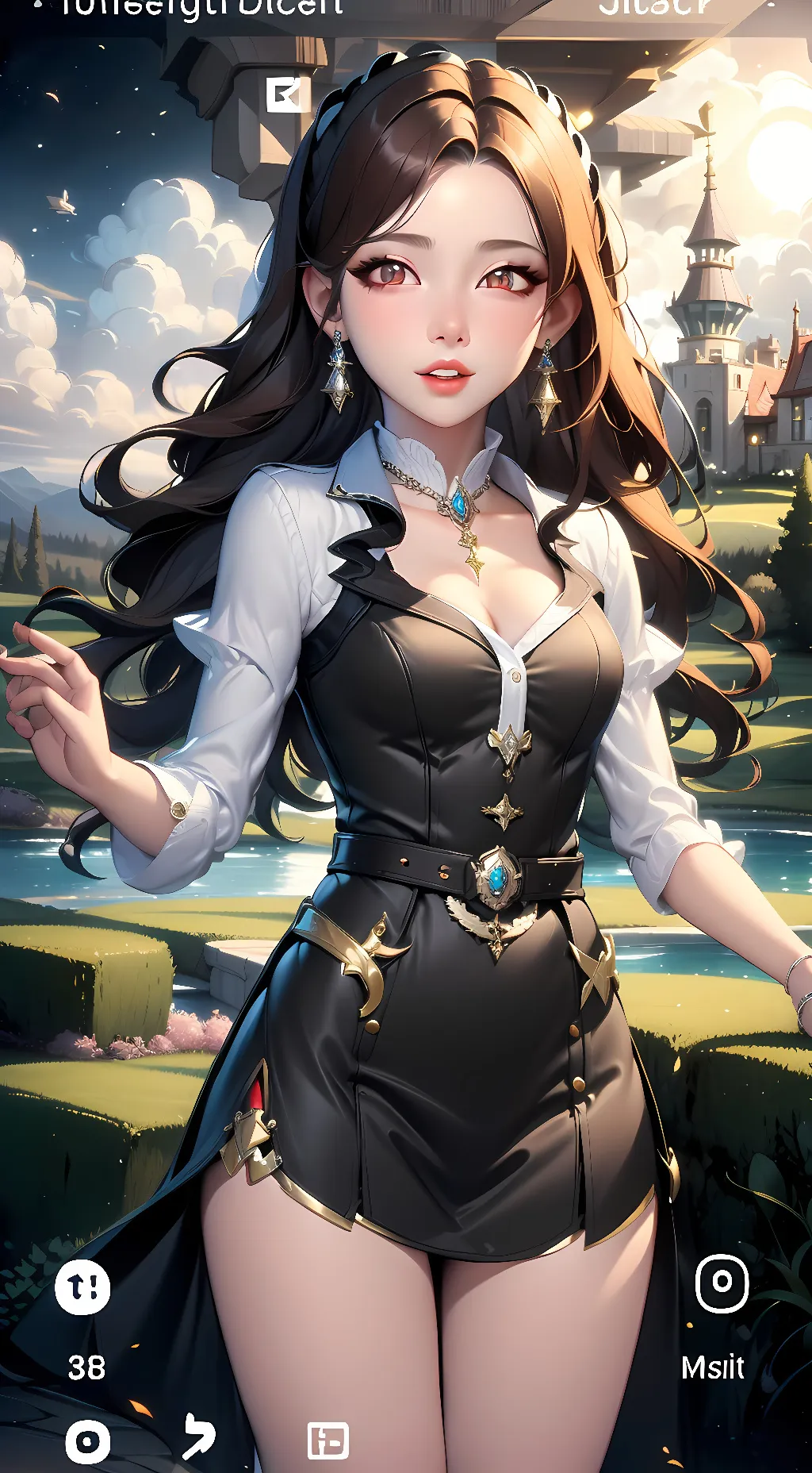 ai character: Kylie background