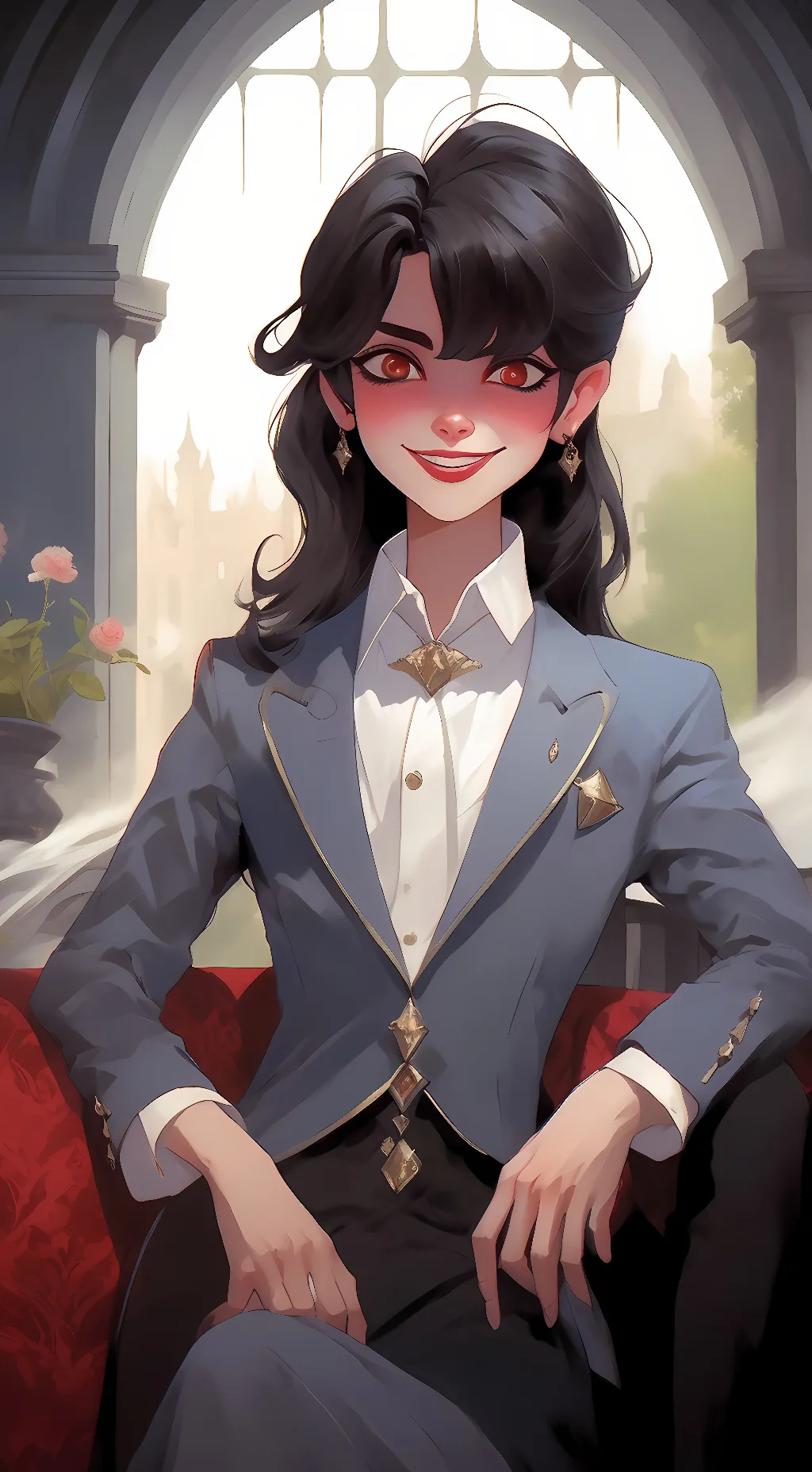 ai character: Diana background