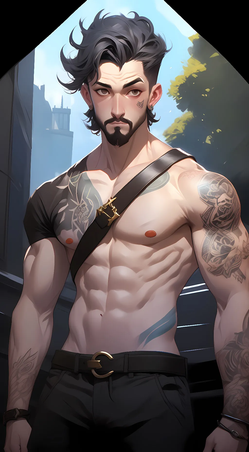 ai character: Kell Dran background