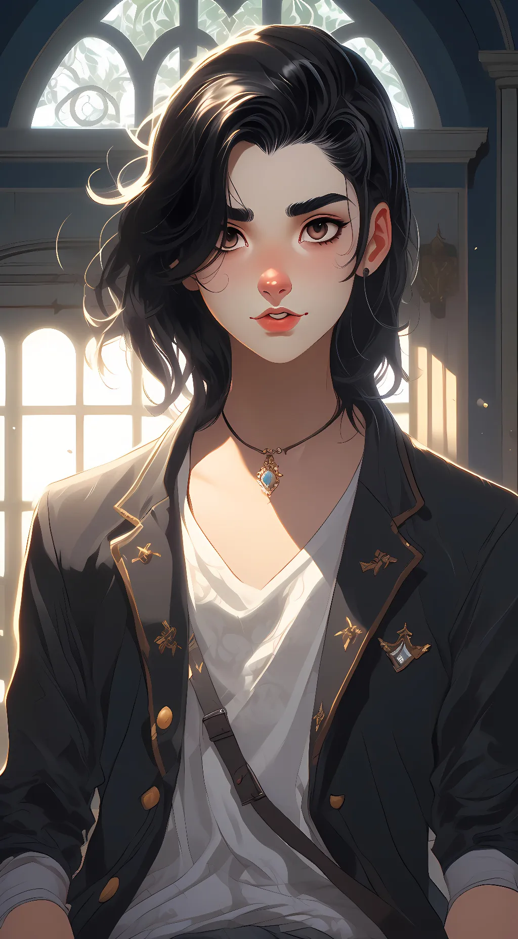 ai character: jacob background