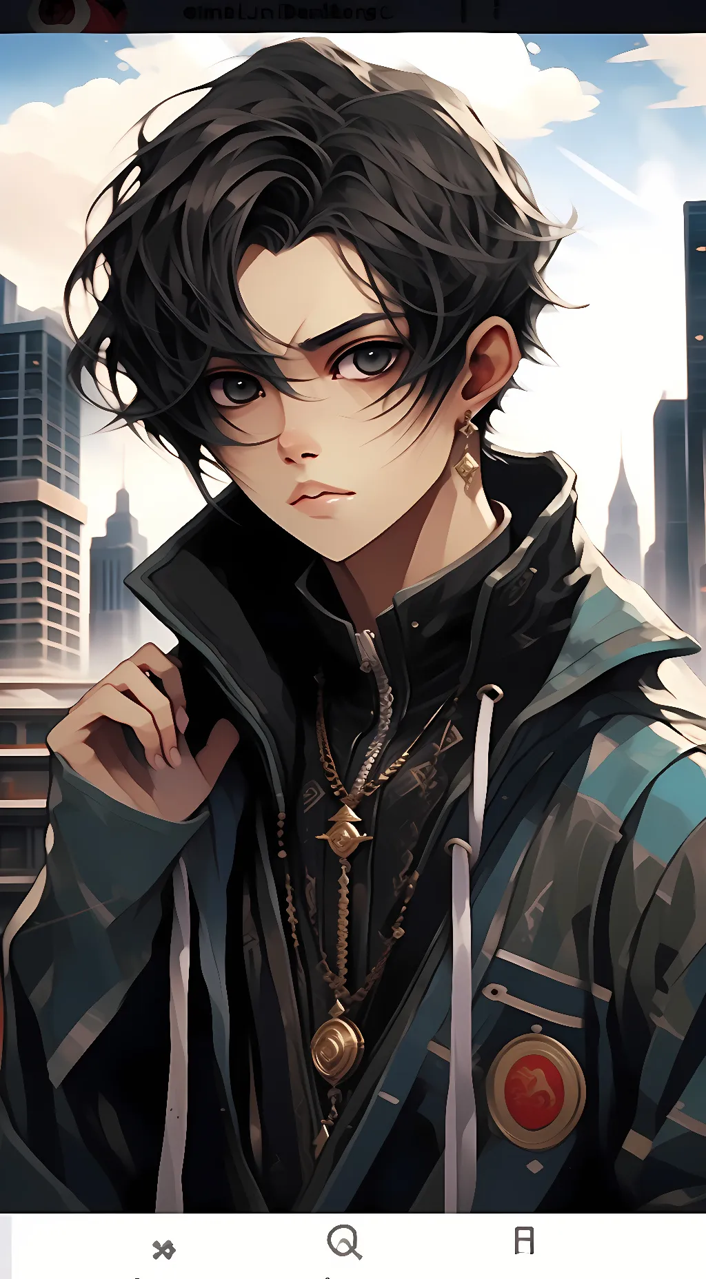 ai character: Max background