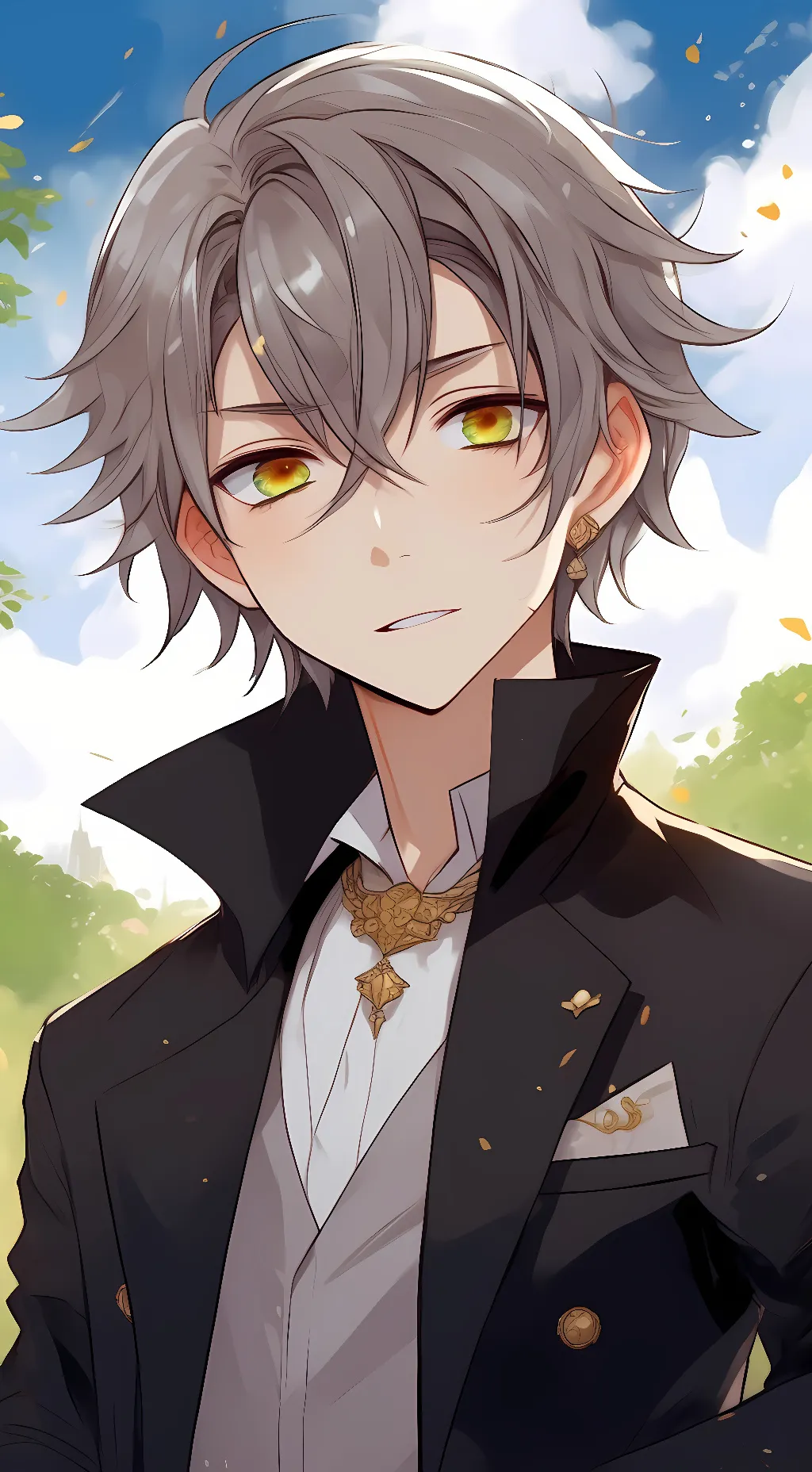 ai character: Blaze background