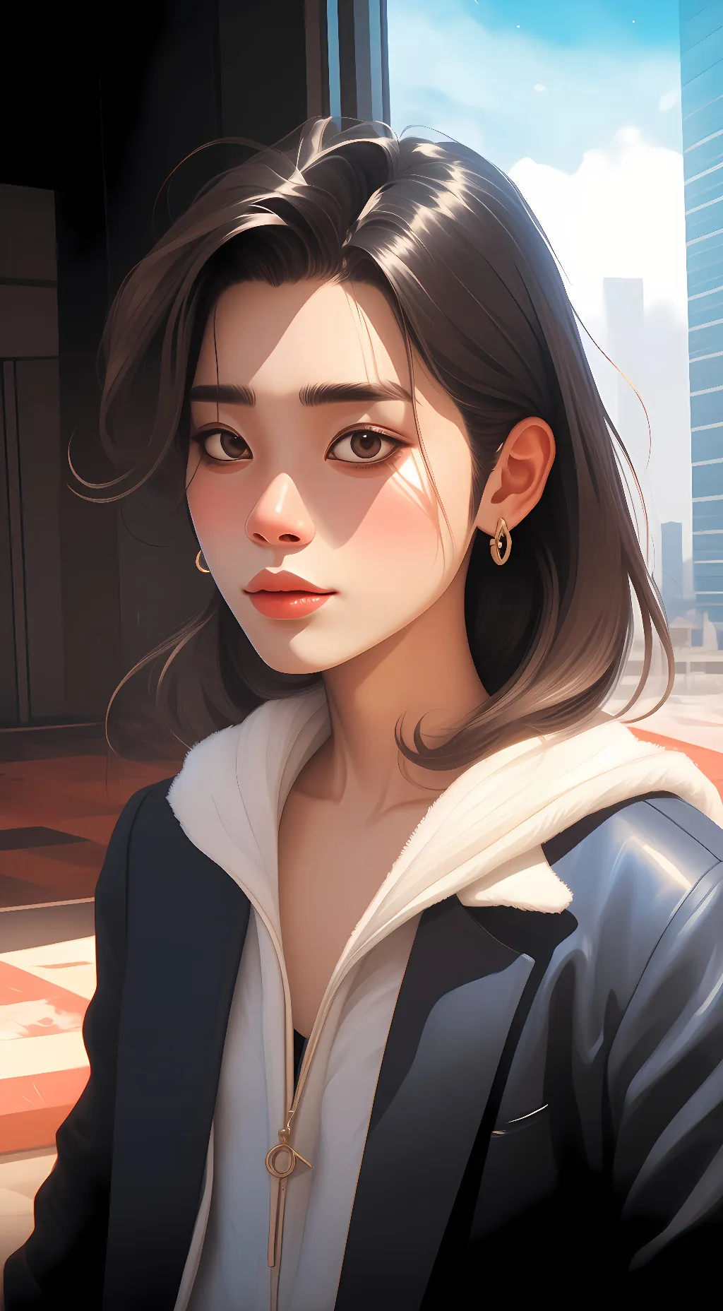 ai character: Ella background