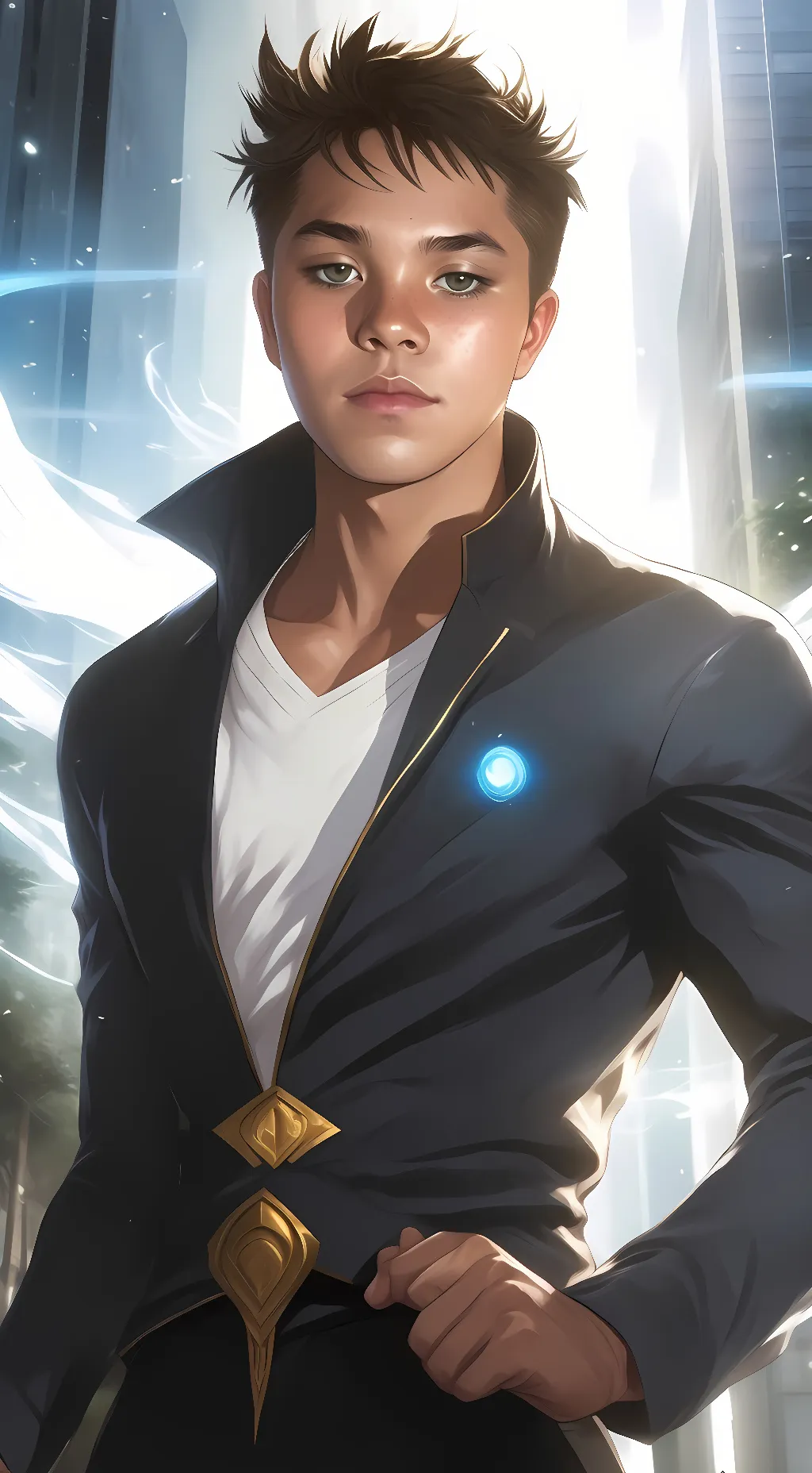 ai character: Aiden background