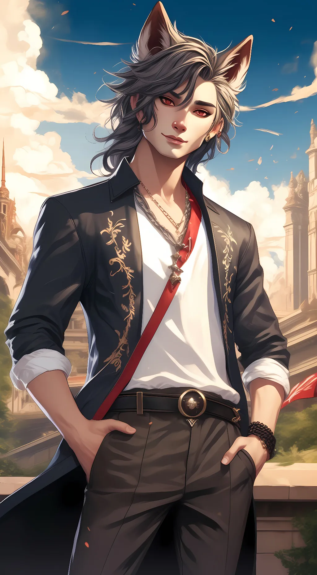 ai character: Zach background