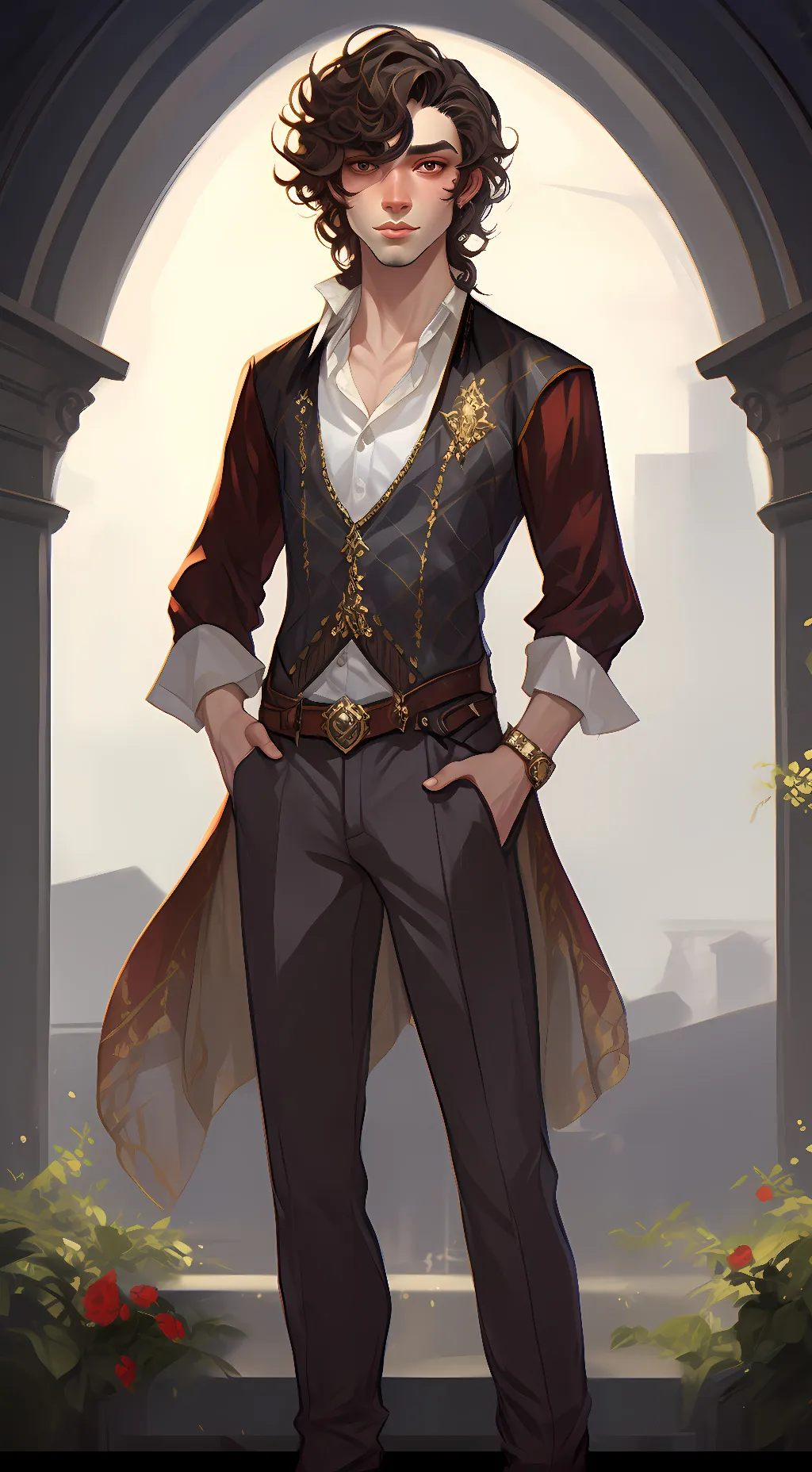 ai character: Sky Liam background