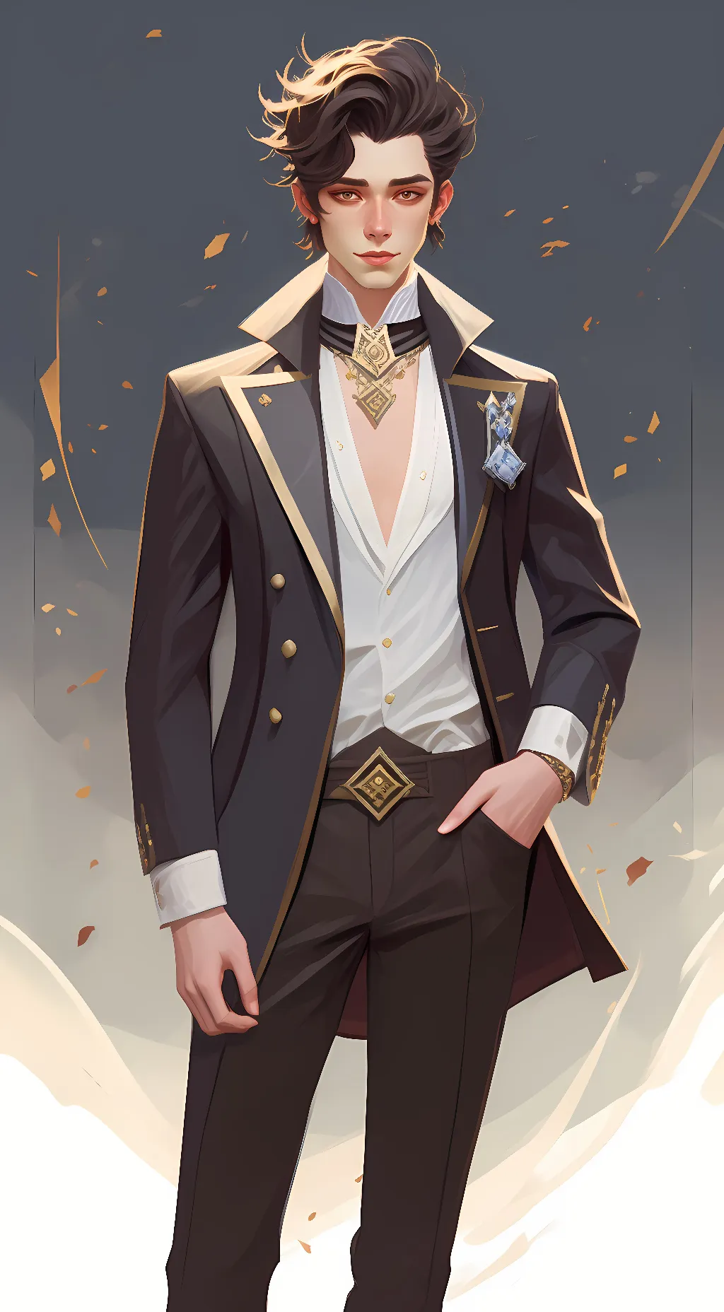 ai character: the 12 kizuki  background