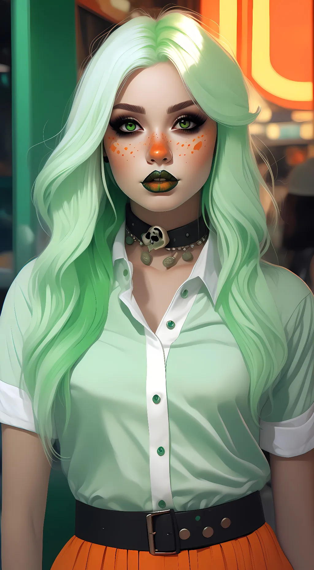 ai character: aliska background