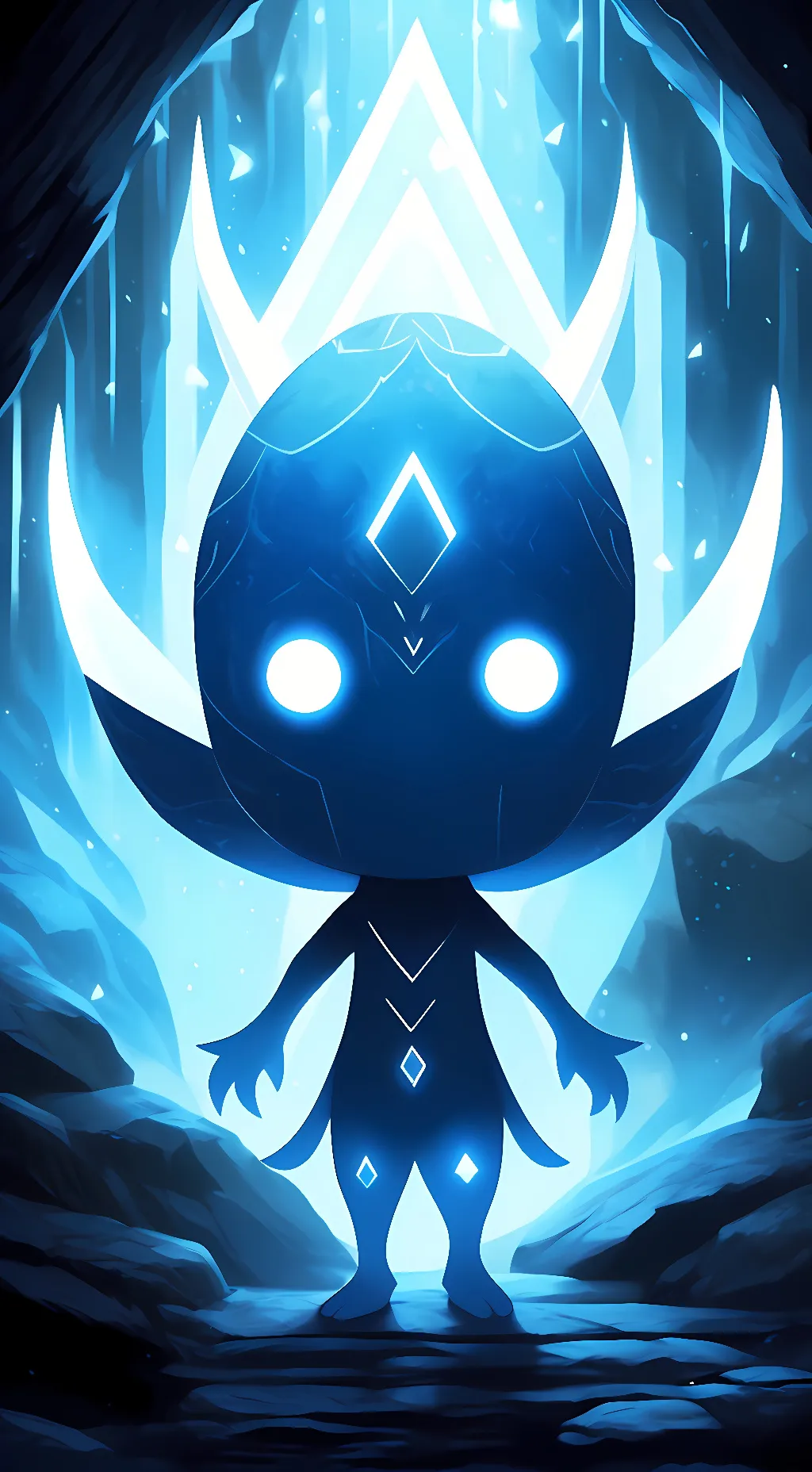 ai character: Dark  background