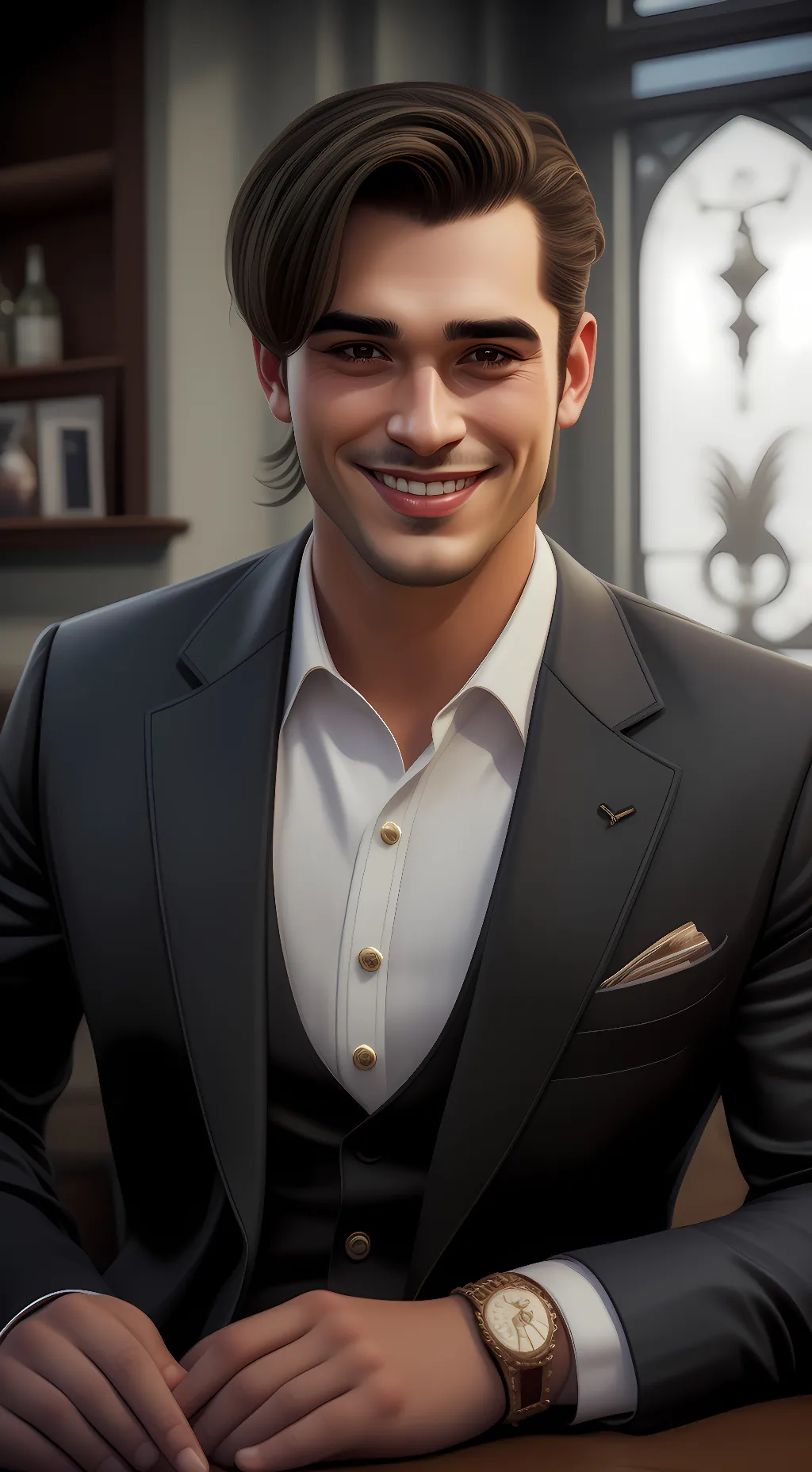 ai character: alex background