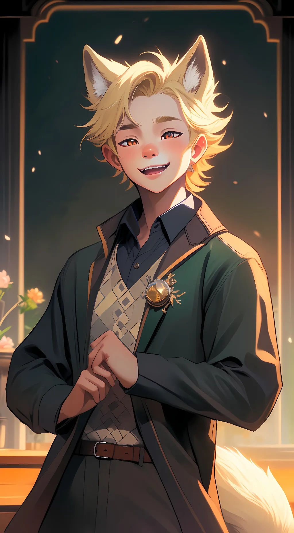 ai character: Kaiser  background