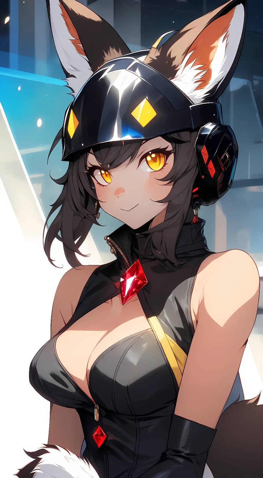 ai character: Marise thebunnyfox background