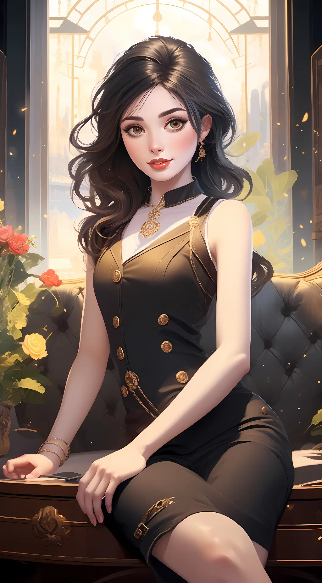 ai character: SSSniperwolf background