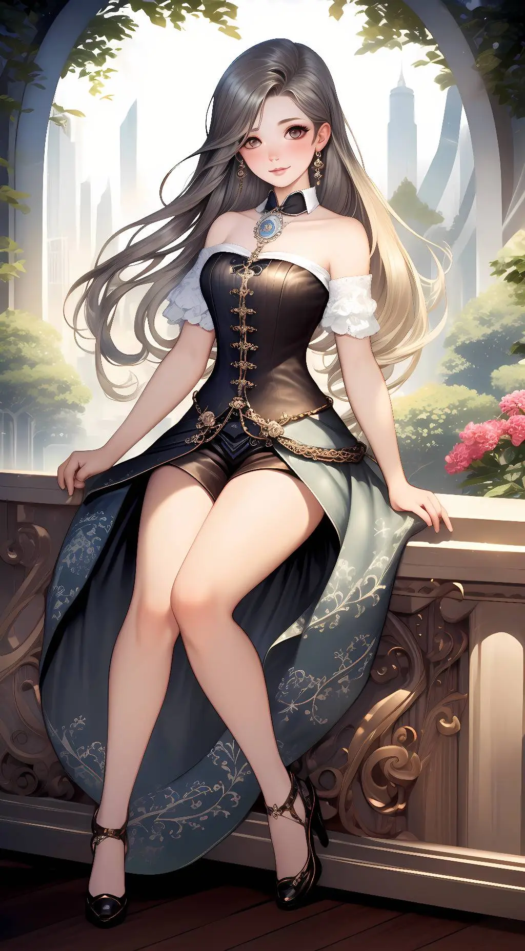 ai character: Yumi Yuto background